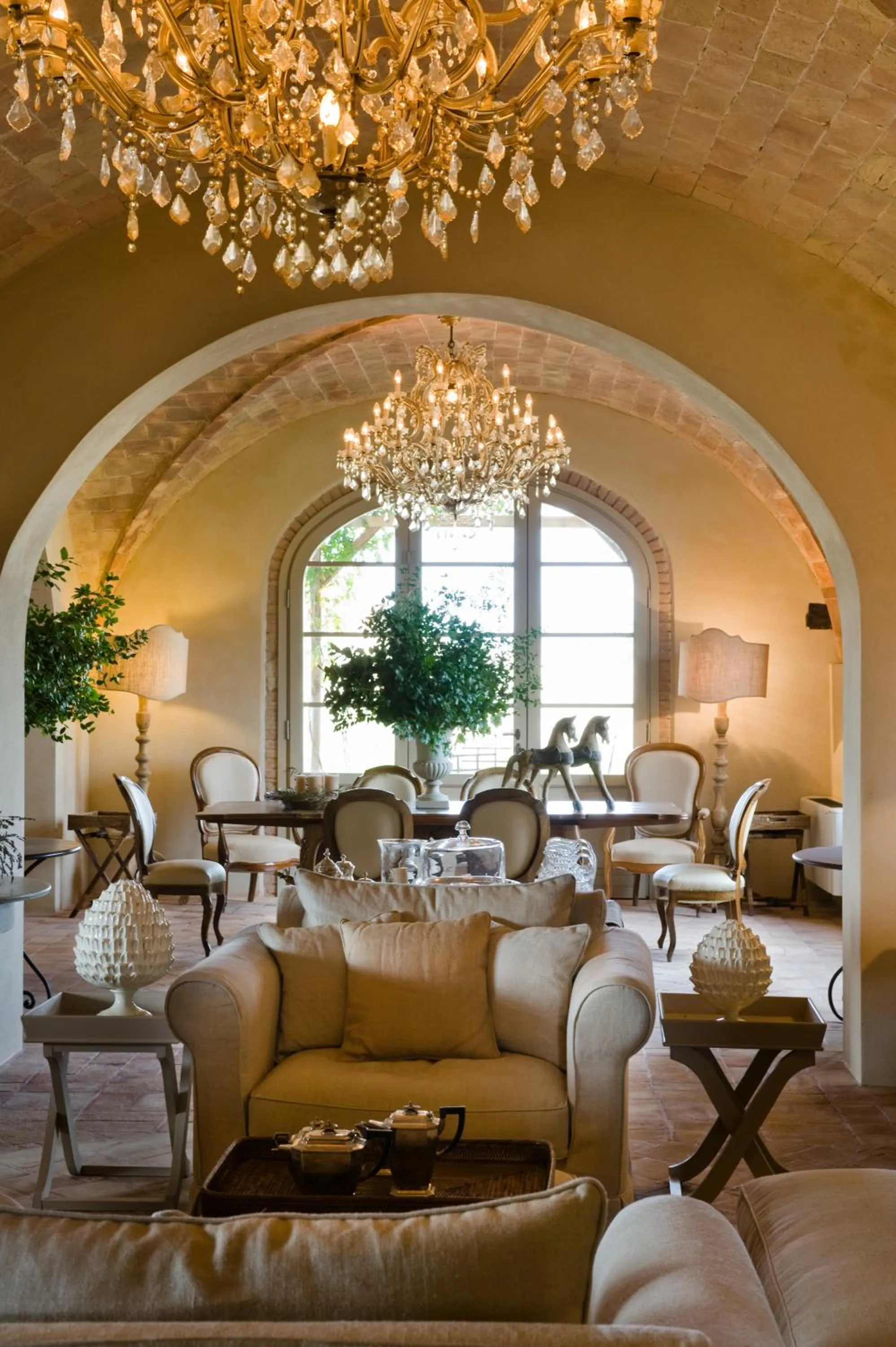 Living room in Relais Sant'Elena