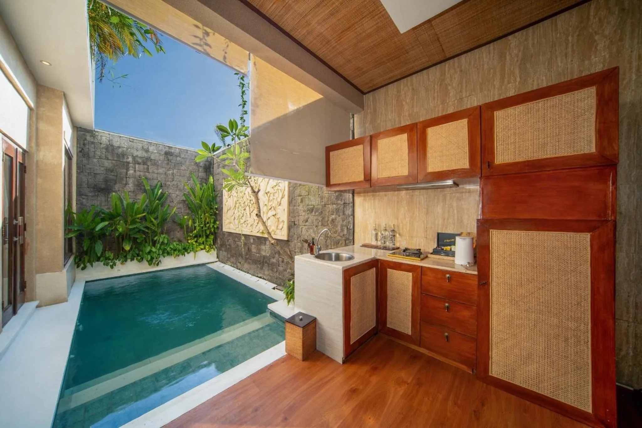 Swimming pool in Ini Vie Villa Seminyak by Ini Vie Hospitality