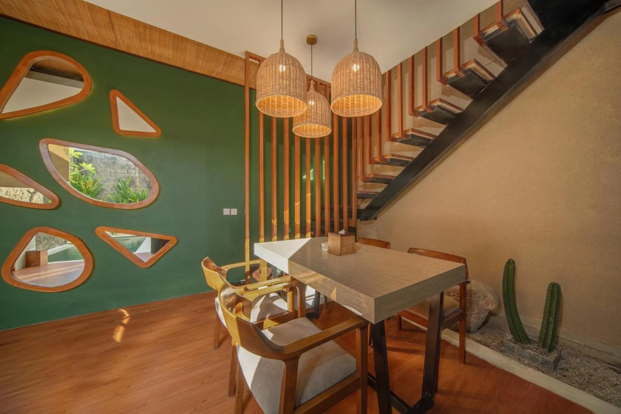 Dining area in Ini Vie Villa Seminyak by Ini Vie Hospitality