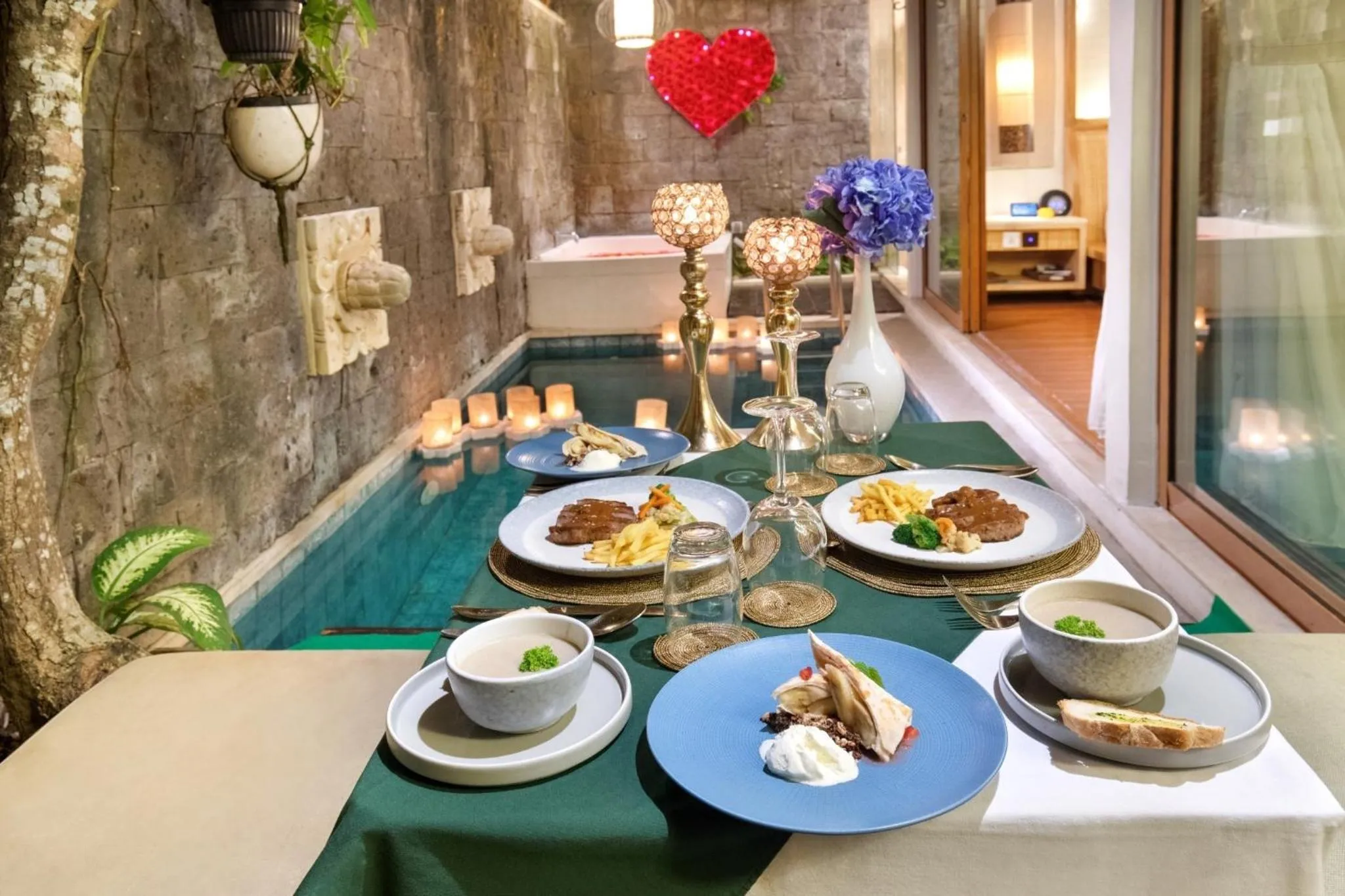 Dinner in Ini Vie Villa Seminyak by Ini Vie Hospitality