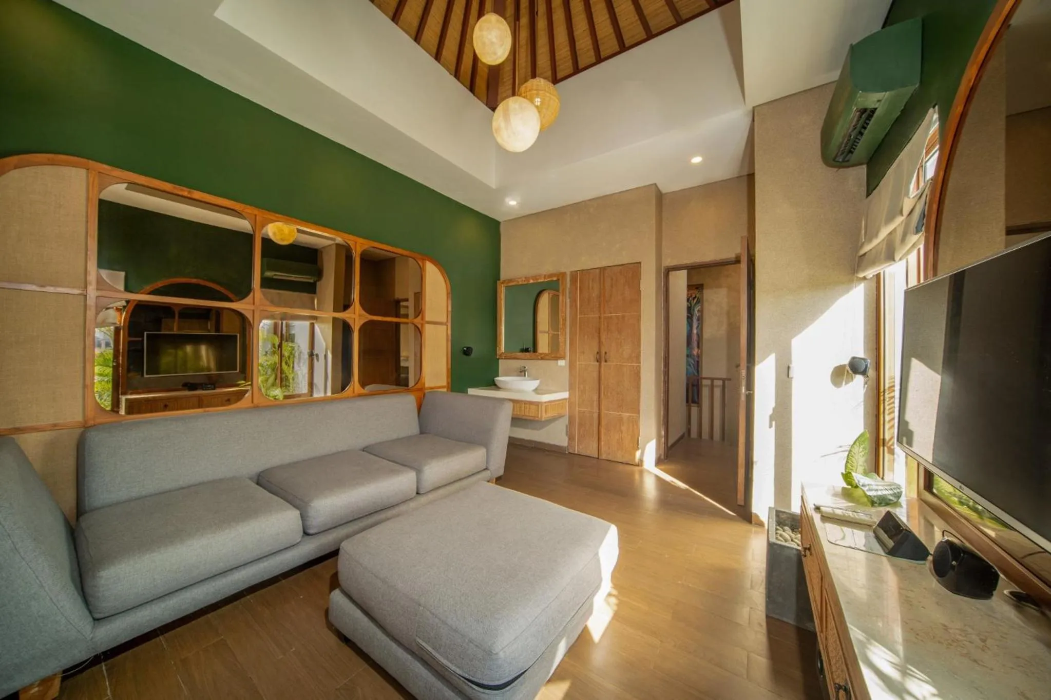Living room in Ini Vie Villa Seminyak by Ini Vie Hospitality