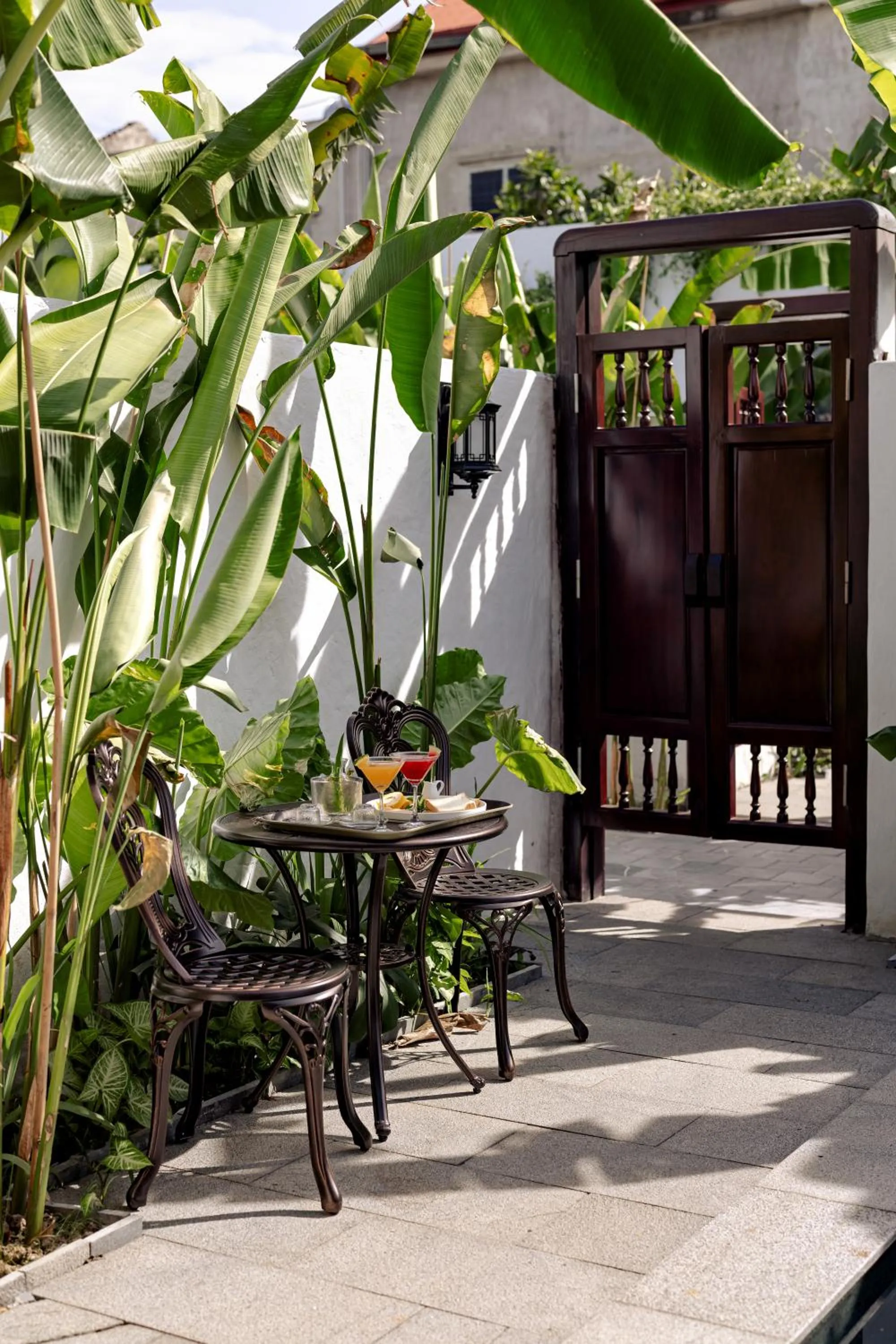 Patio in AN Retreats Ninh Binh