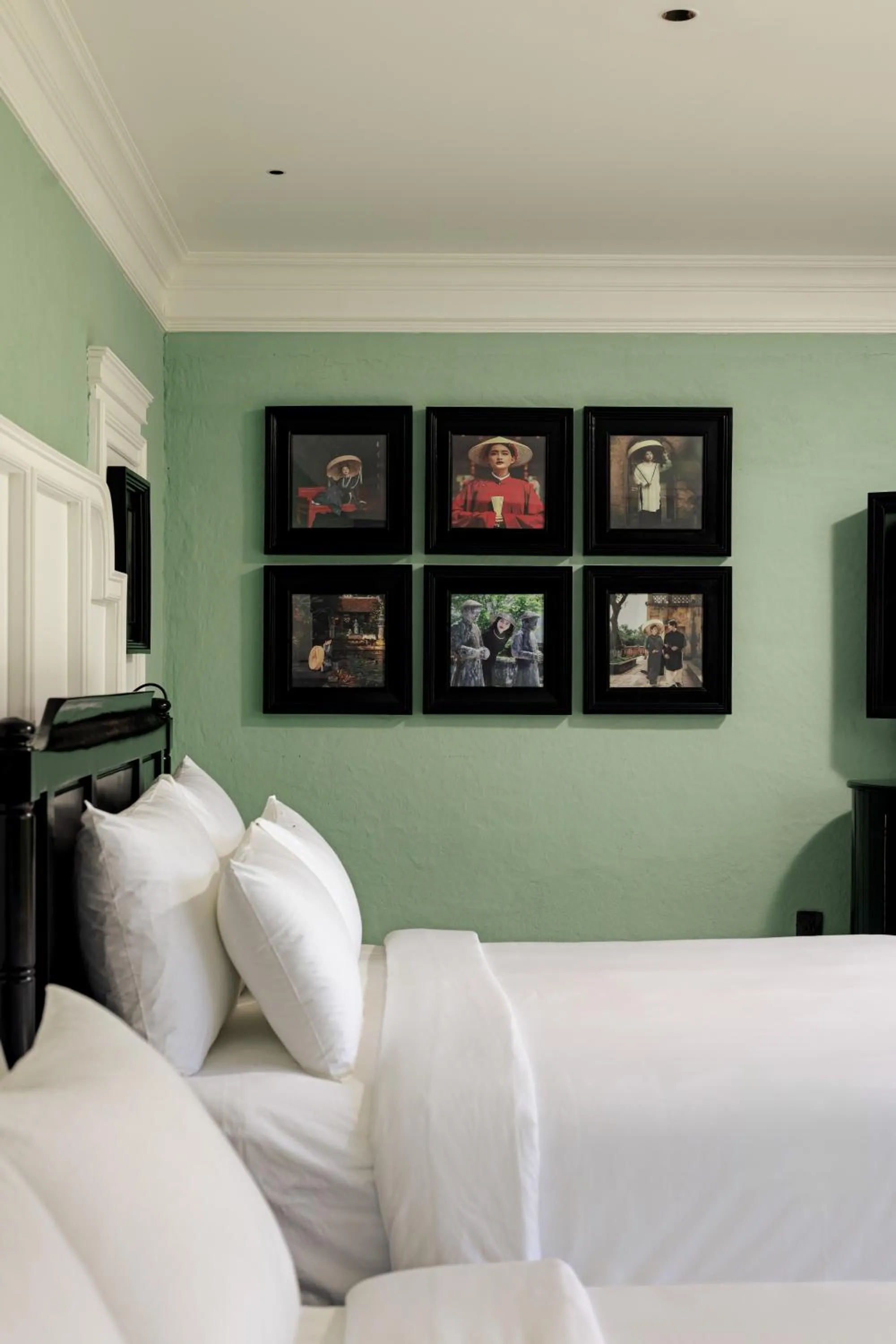 Bed in AN Retreats Ninh Binh