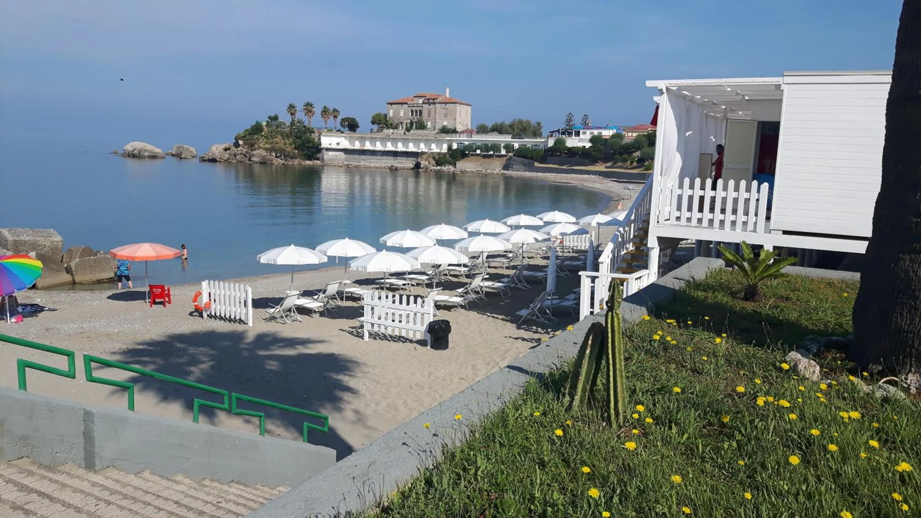 Beach in La Marinella