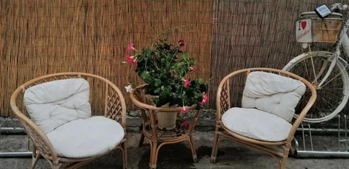 Facade/entrance in La Marinella