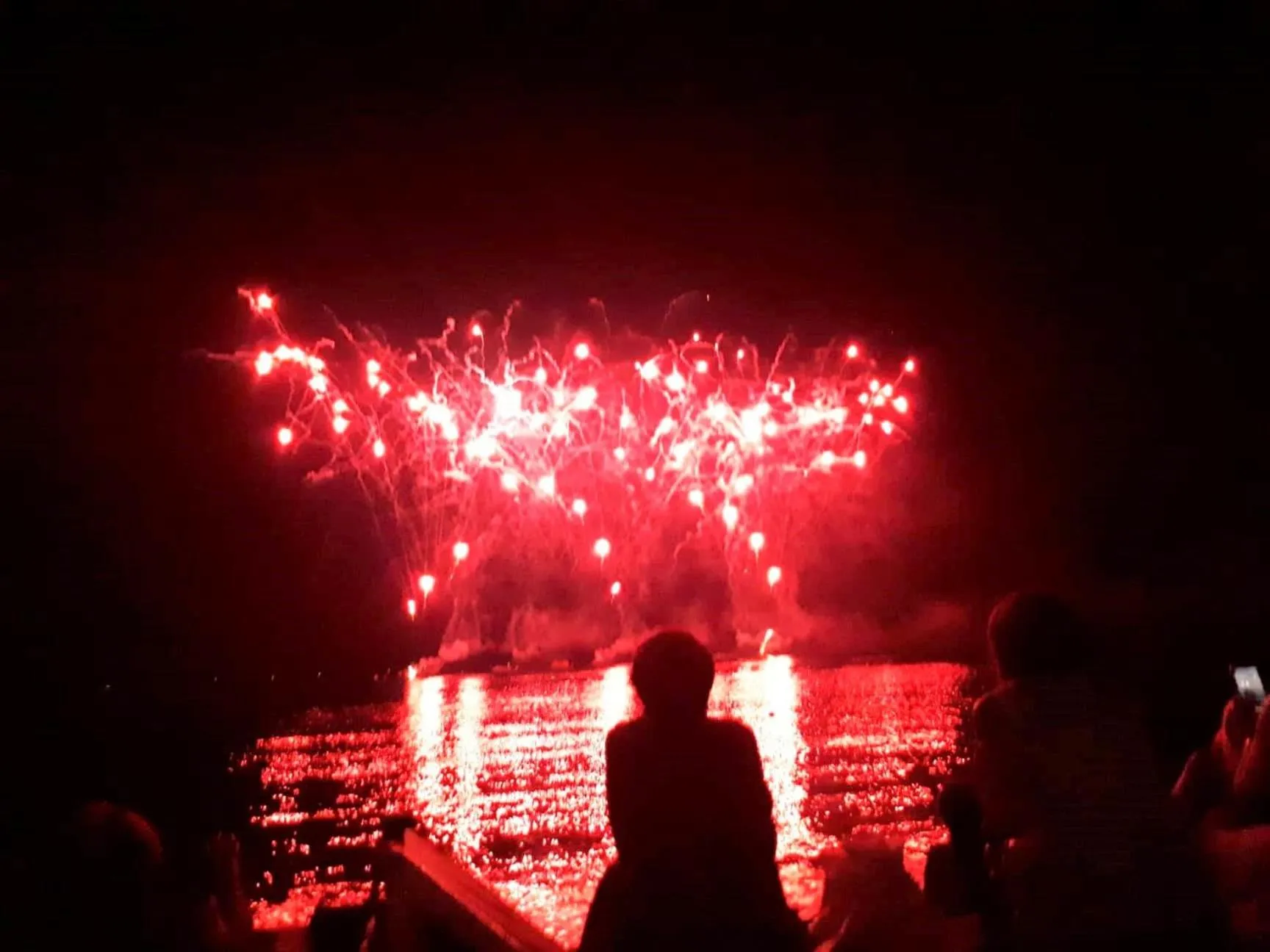 Evening entertainment in La Marinella