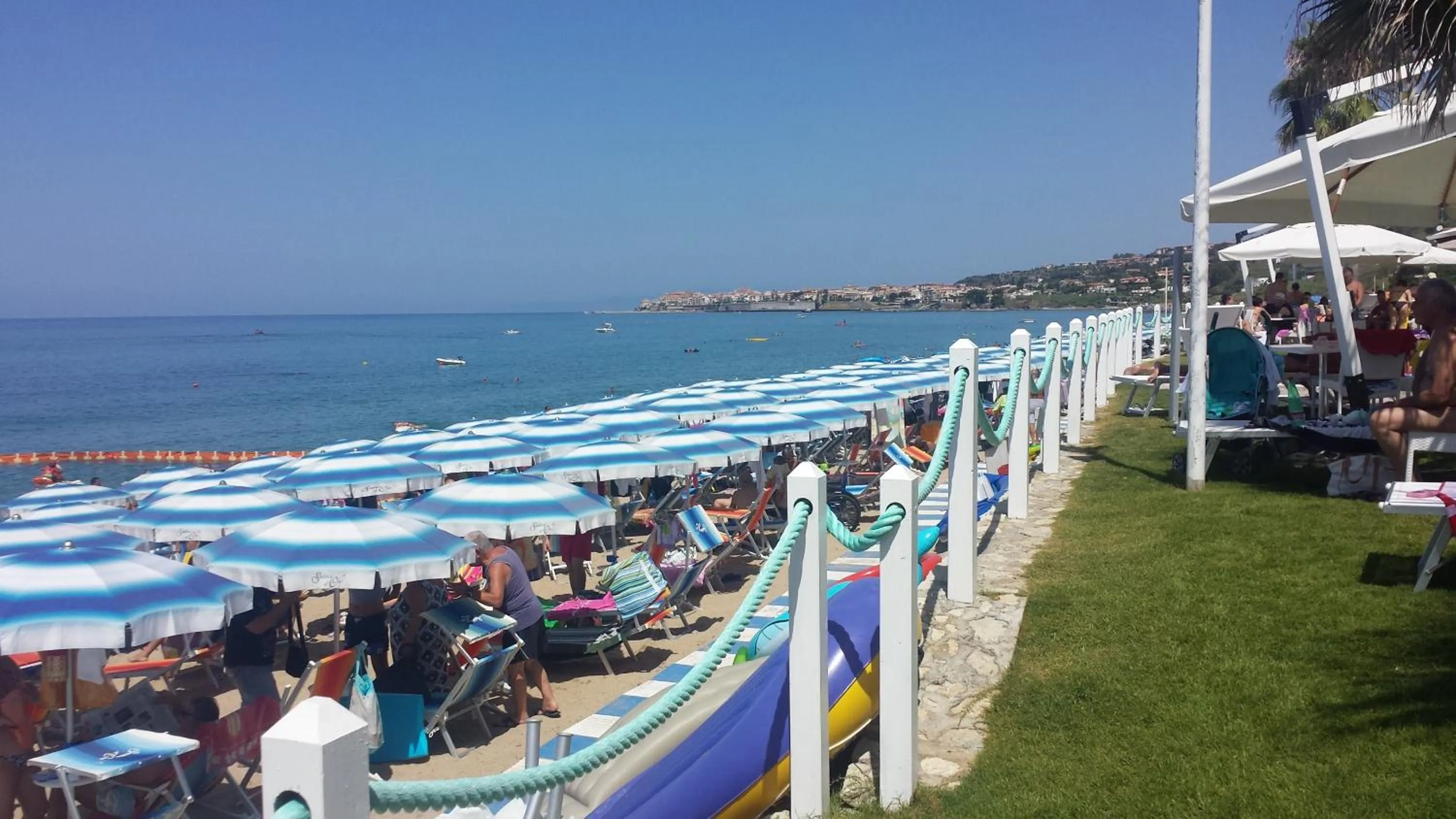 Beach in La Marinella