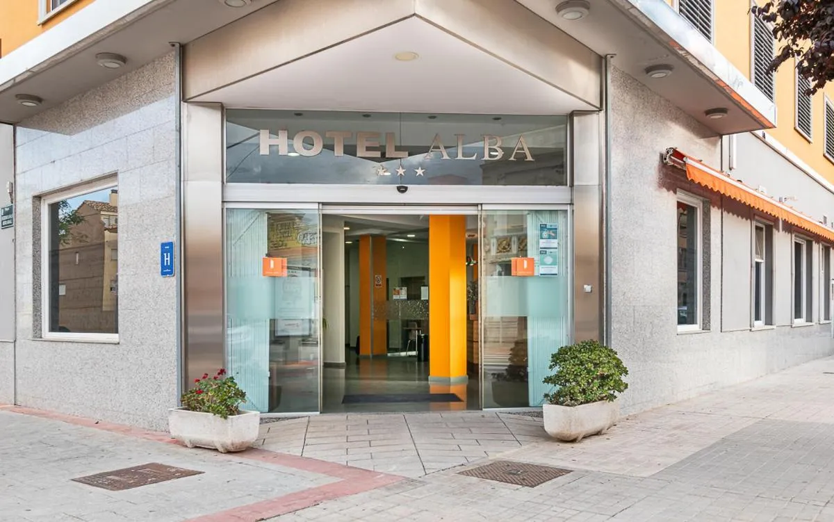 Property building in Hotel Alba