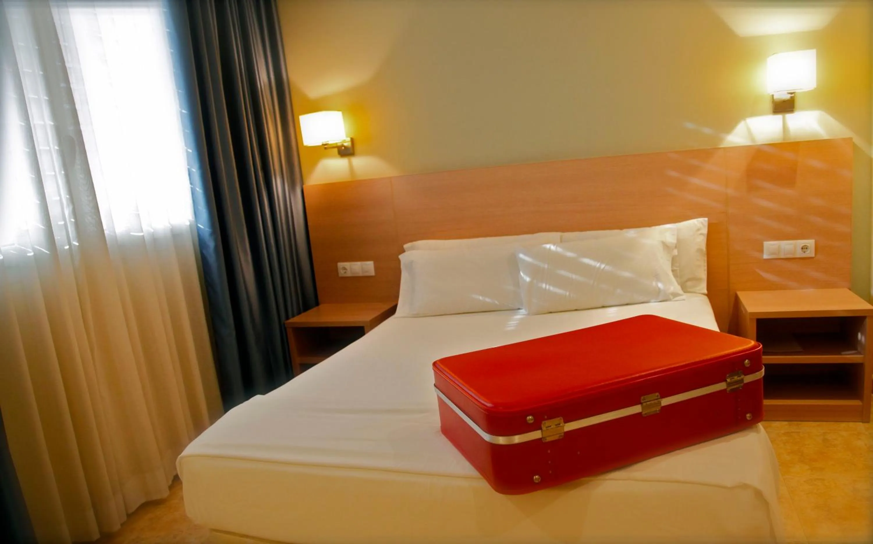 Bedroom, Bed in Hotel Alba