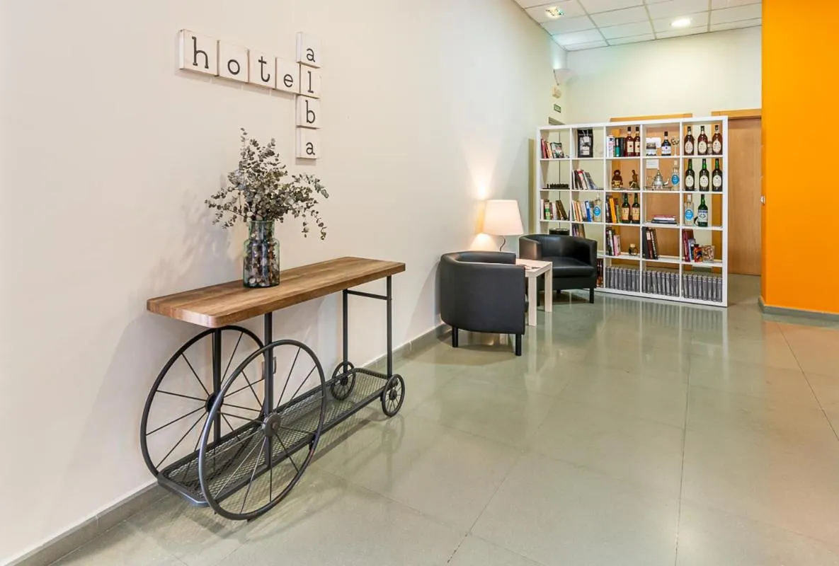 Lobby or reception in Hotel Alba