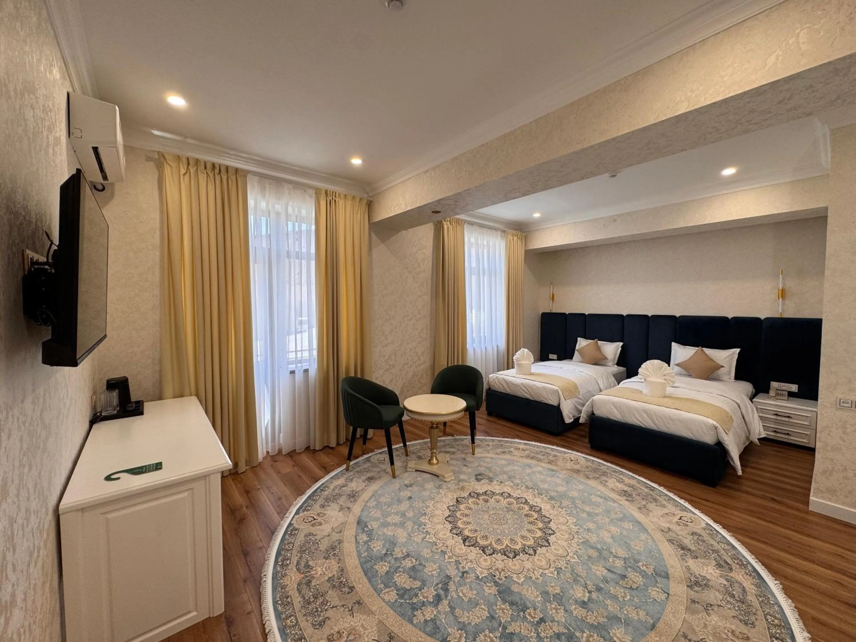 Decorative detail, Bed in Nizamov Hotel