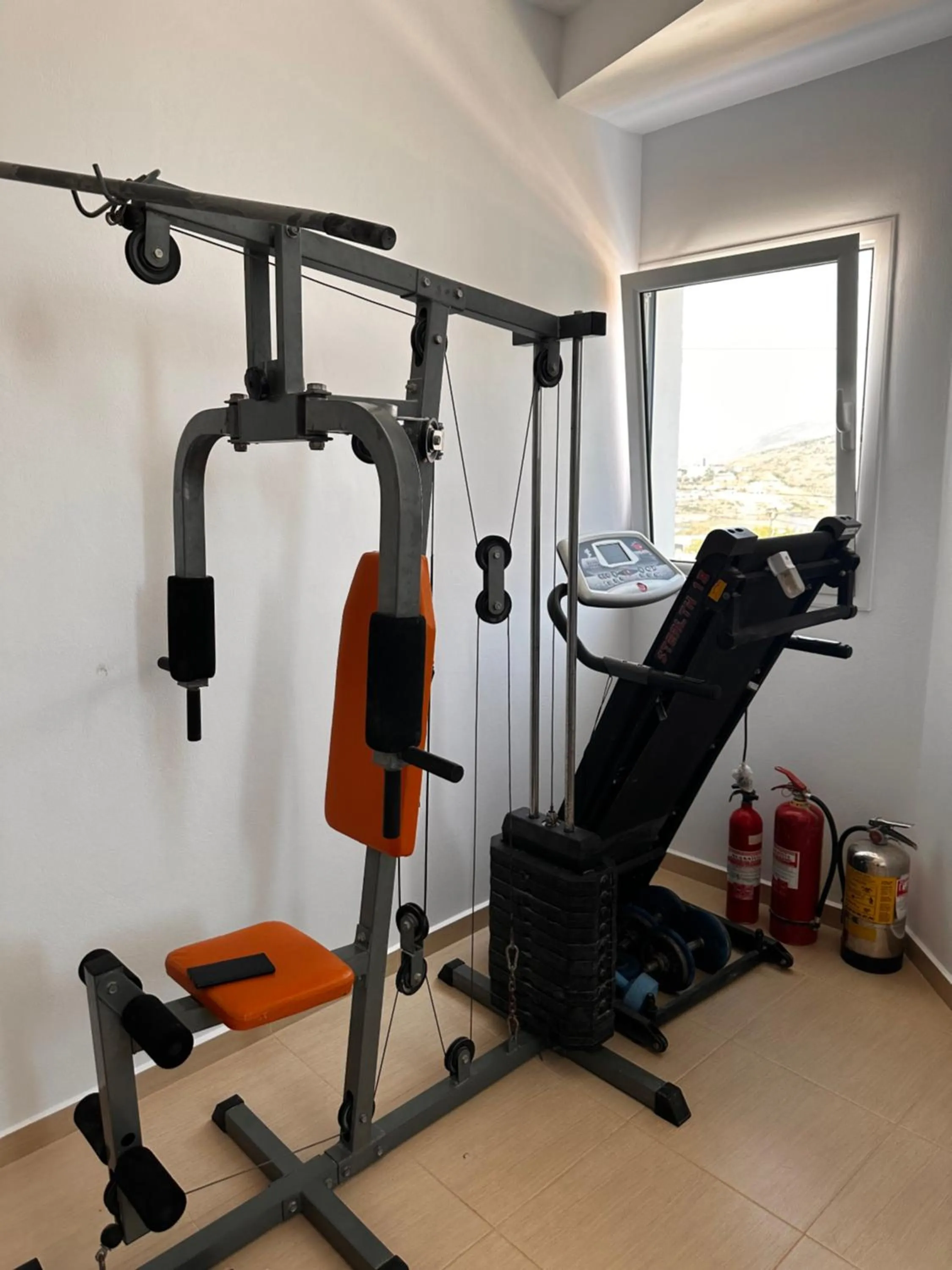 Fitness centre/facilities in Hotel Belle Vue
