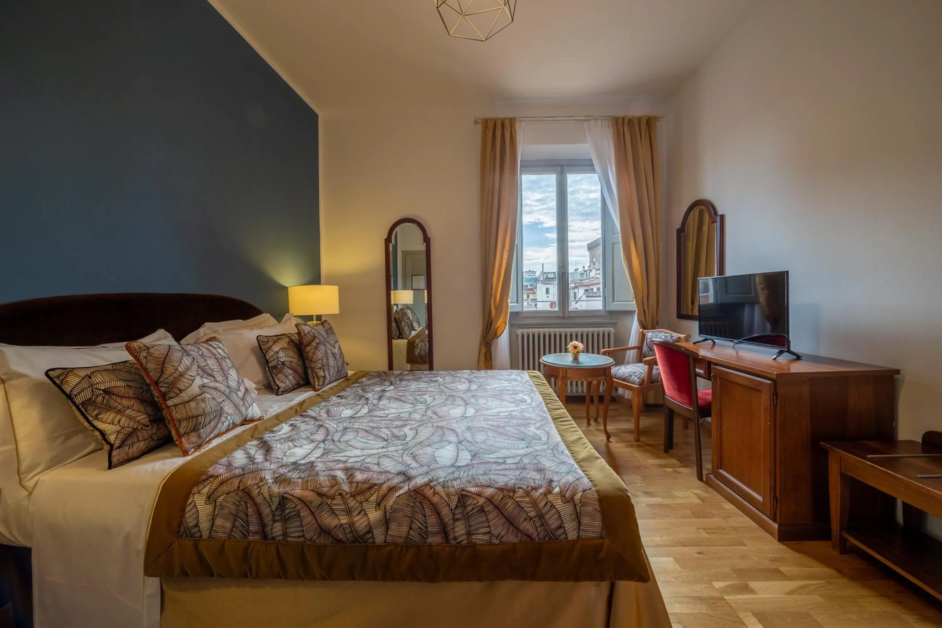 Bed in Hotel Villani