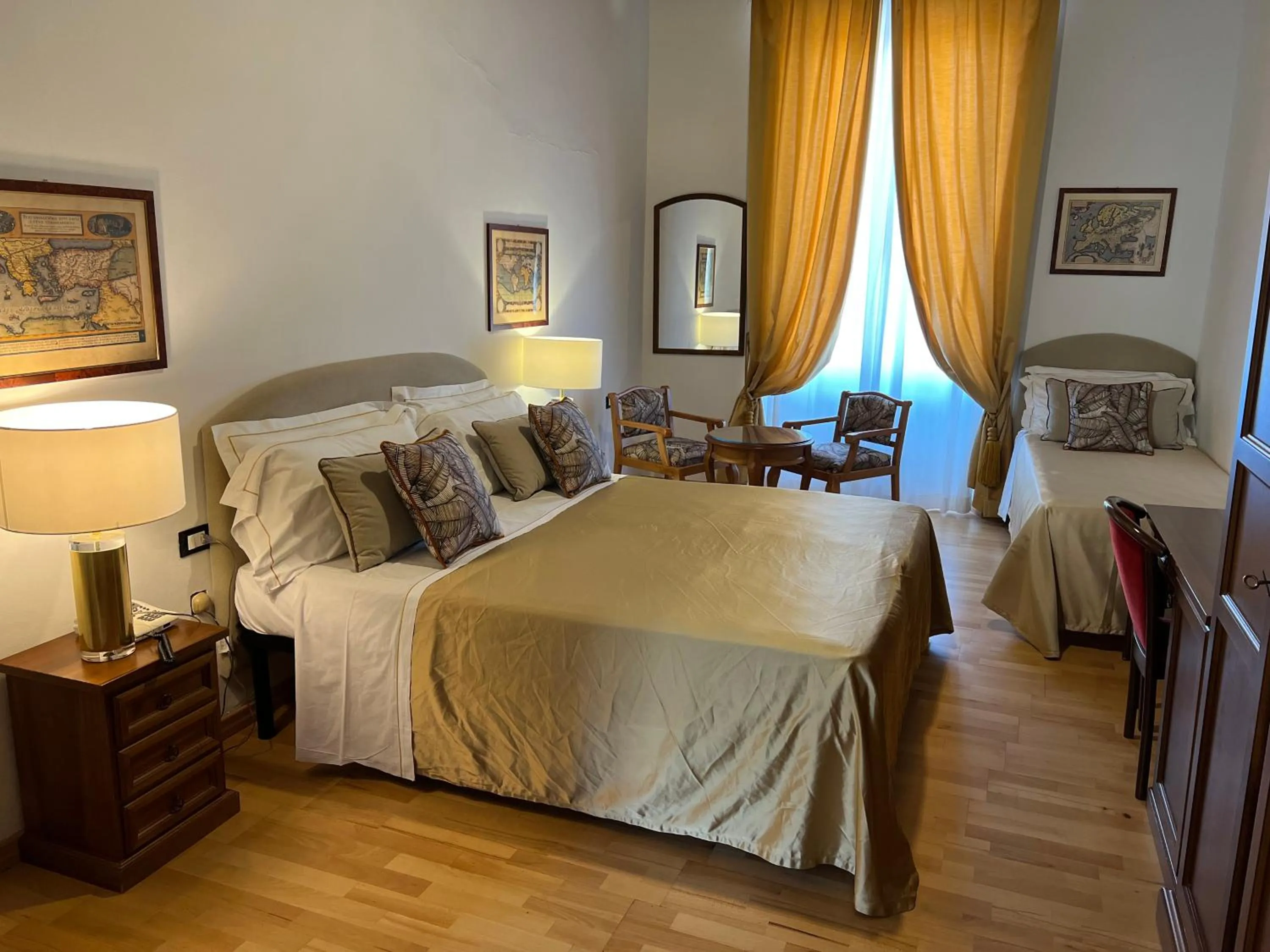 Bedroom, Bed in Hotel Villani