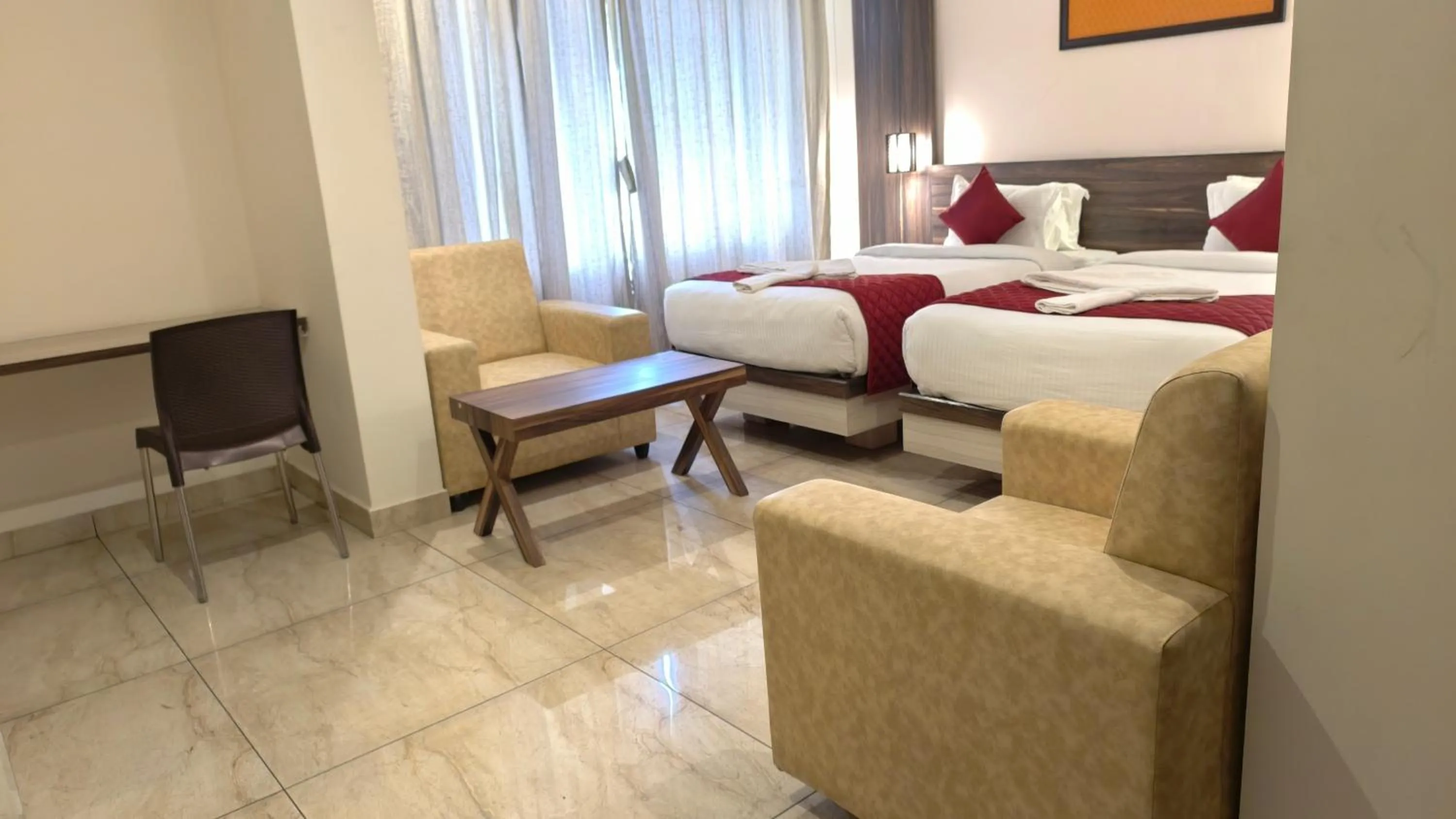 View (from property/room) in Monarch Express, Sri City