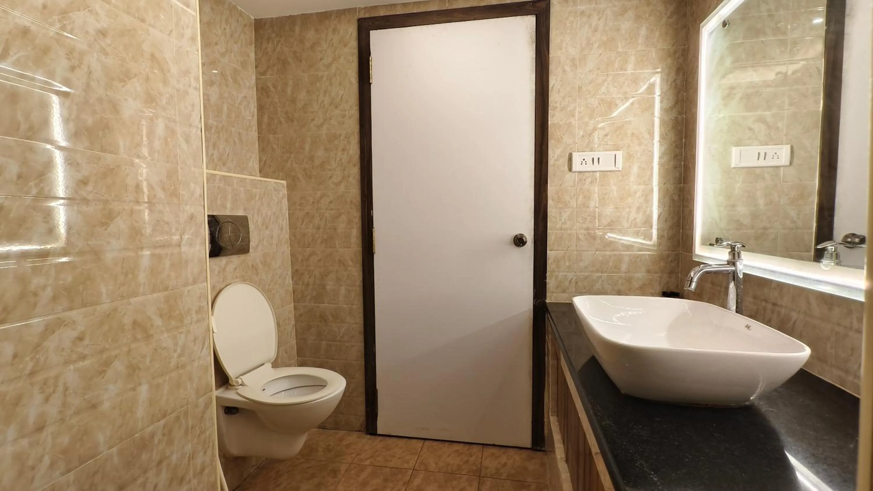 Bathroom in Monarch Express, Sri City