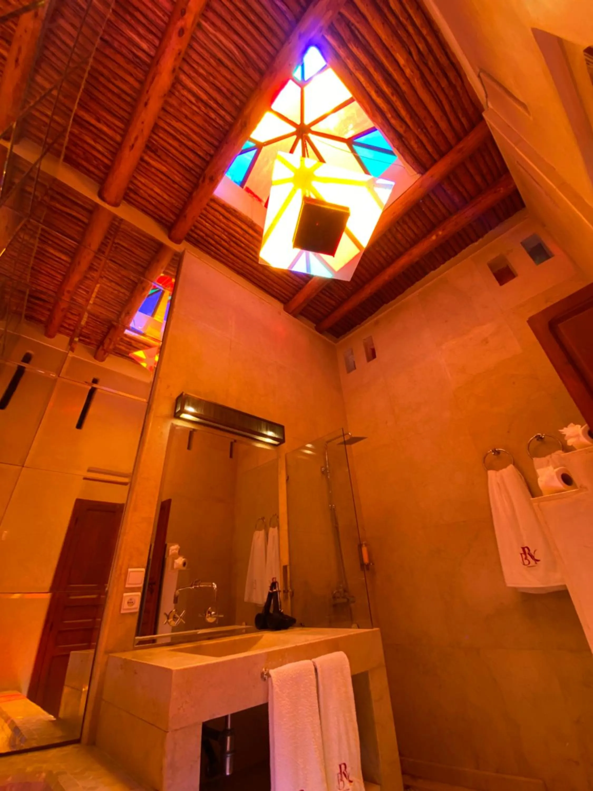 Decorative detail in Riad Bab Yacout & SPA