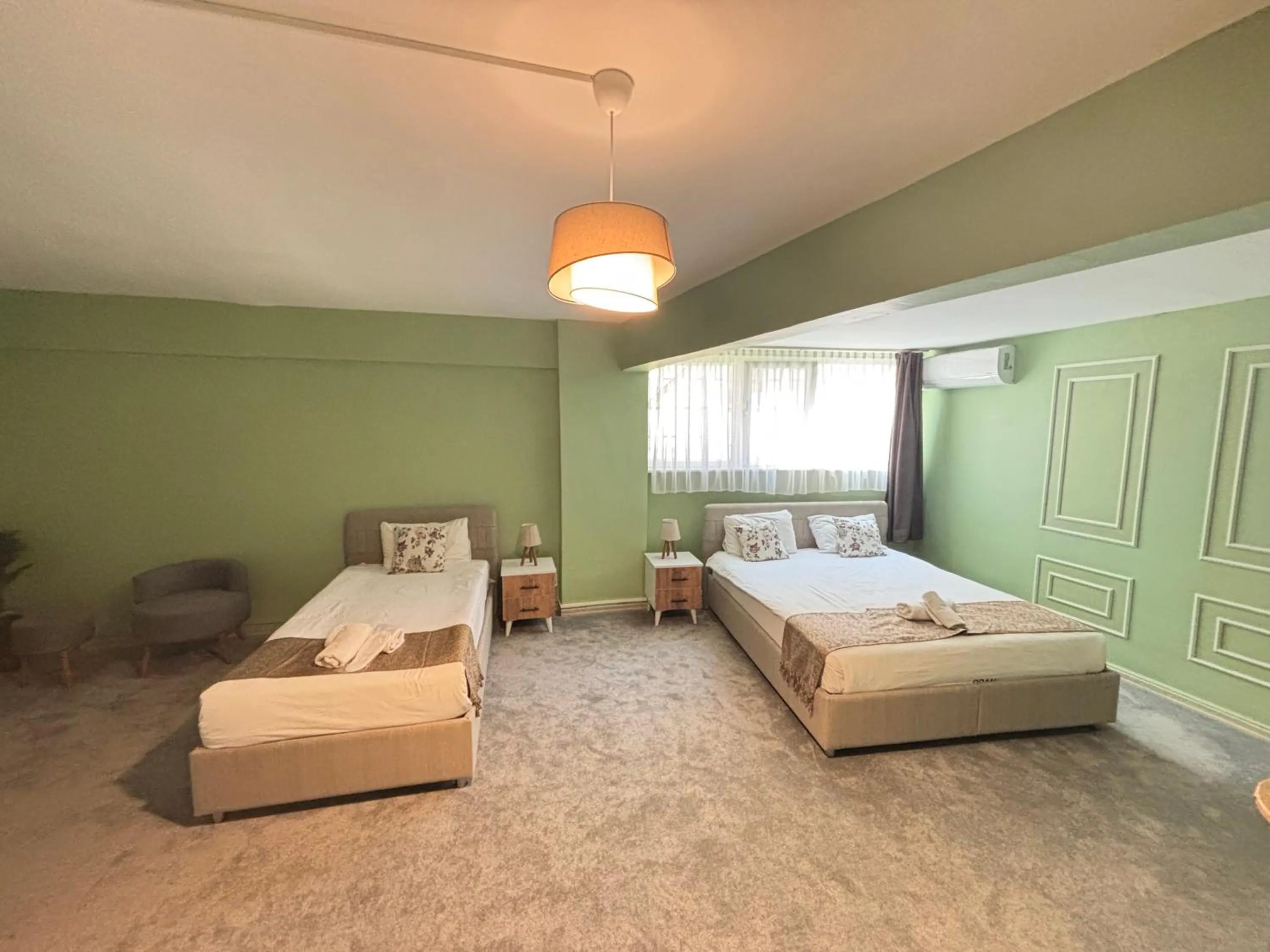 Bed in Oban Suites Istanbul