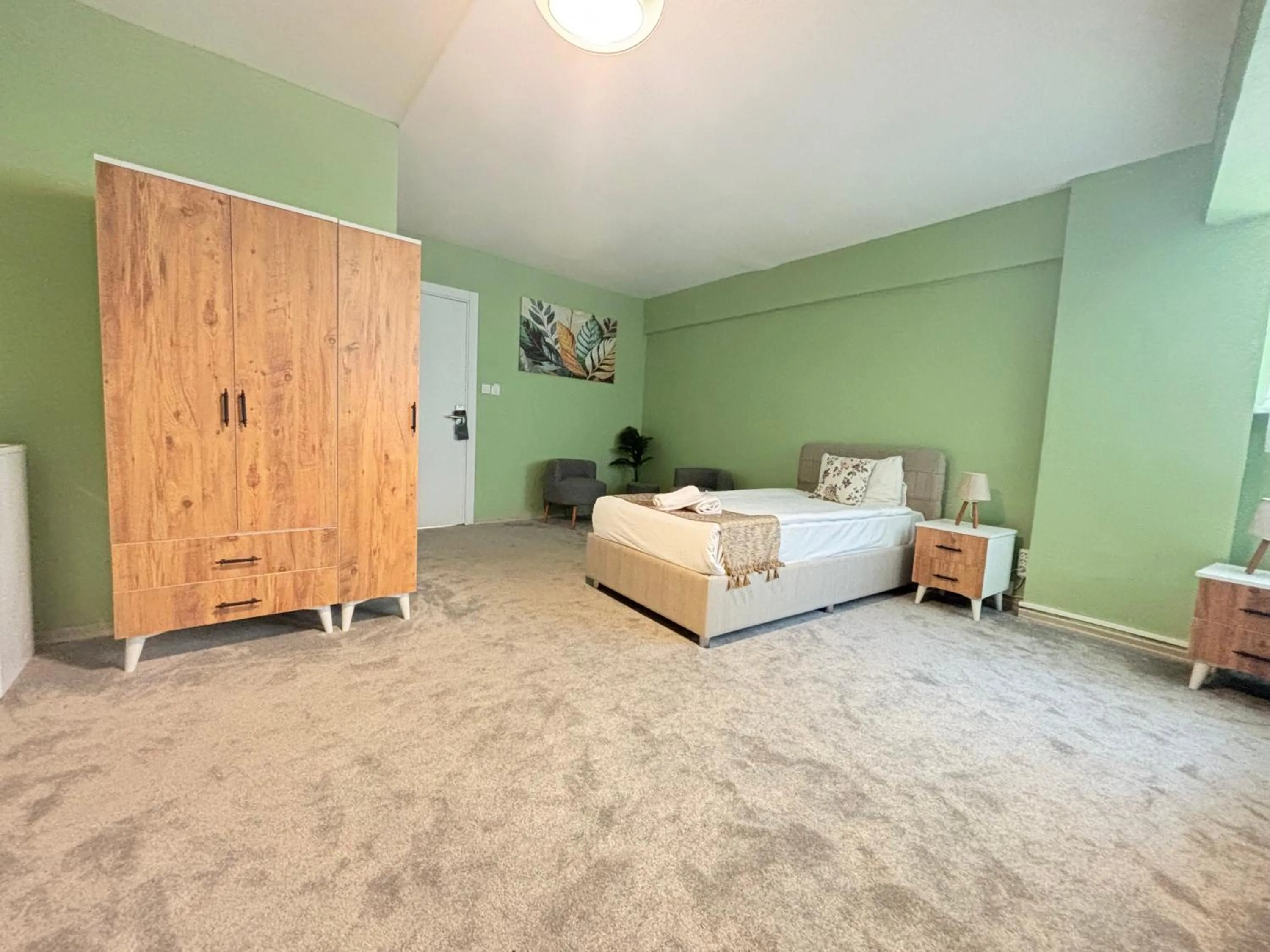 Bed in Oban Suites Istanbul