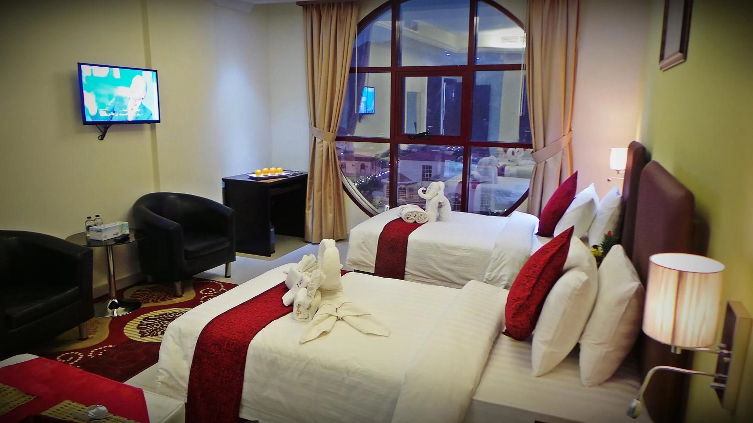 Photo of the whole room, Bed in Mirage Hotel Al Aqah