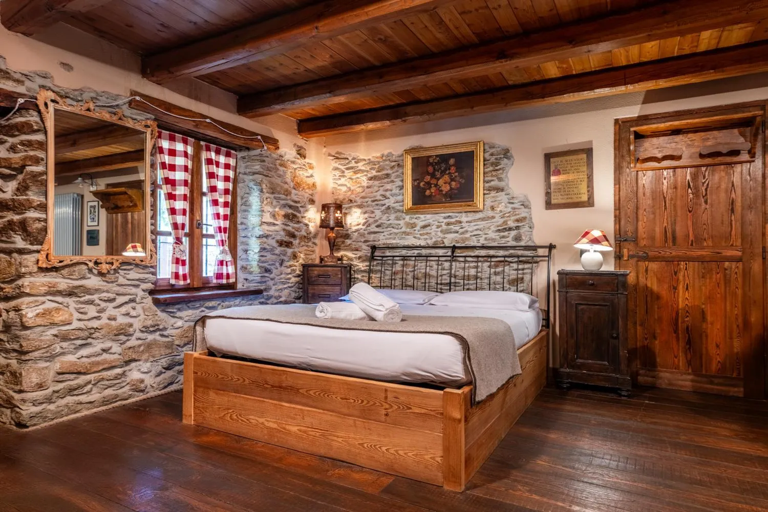 Bedroom, Bed in Brieis Relais Alpino