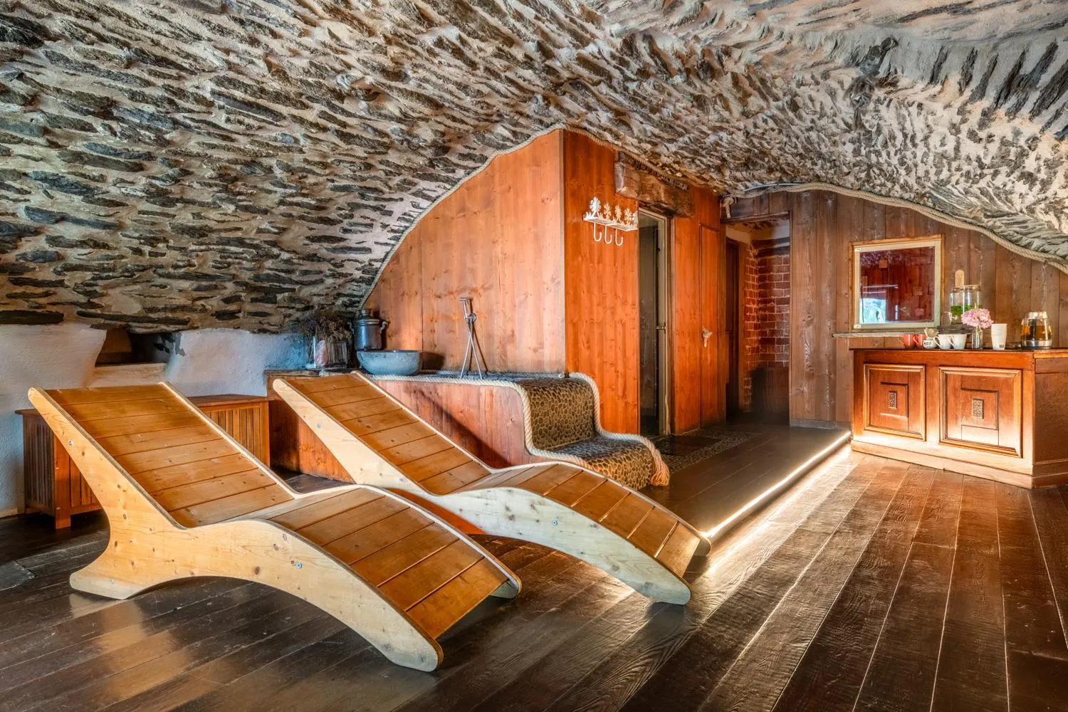 Spa and wellness centre/facilities in Brieis Relais Alpino