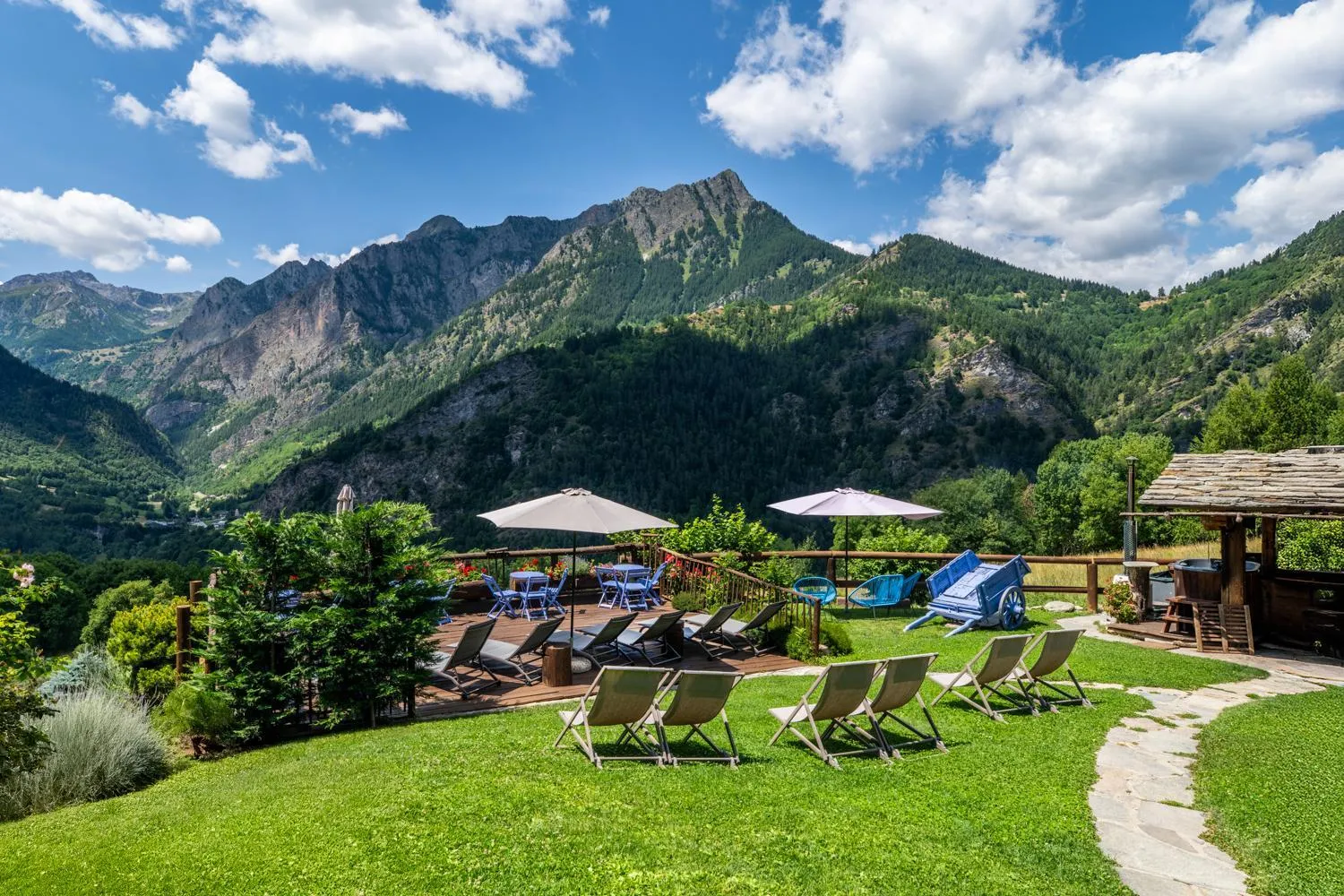 Property building in Brieis Relais Alpino