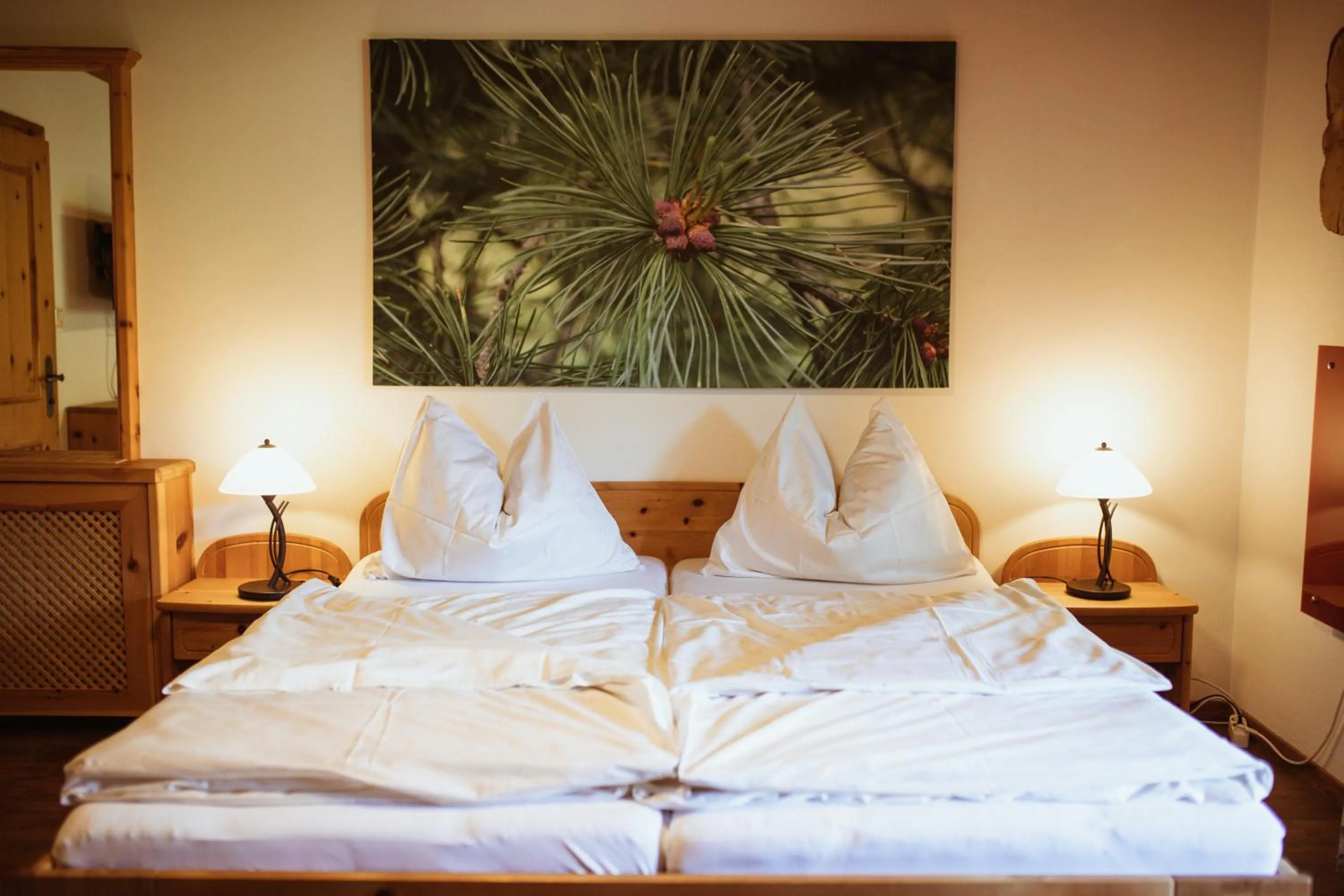 Bed in Primushäusl Gästehaus