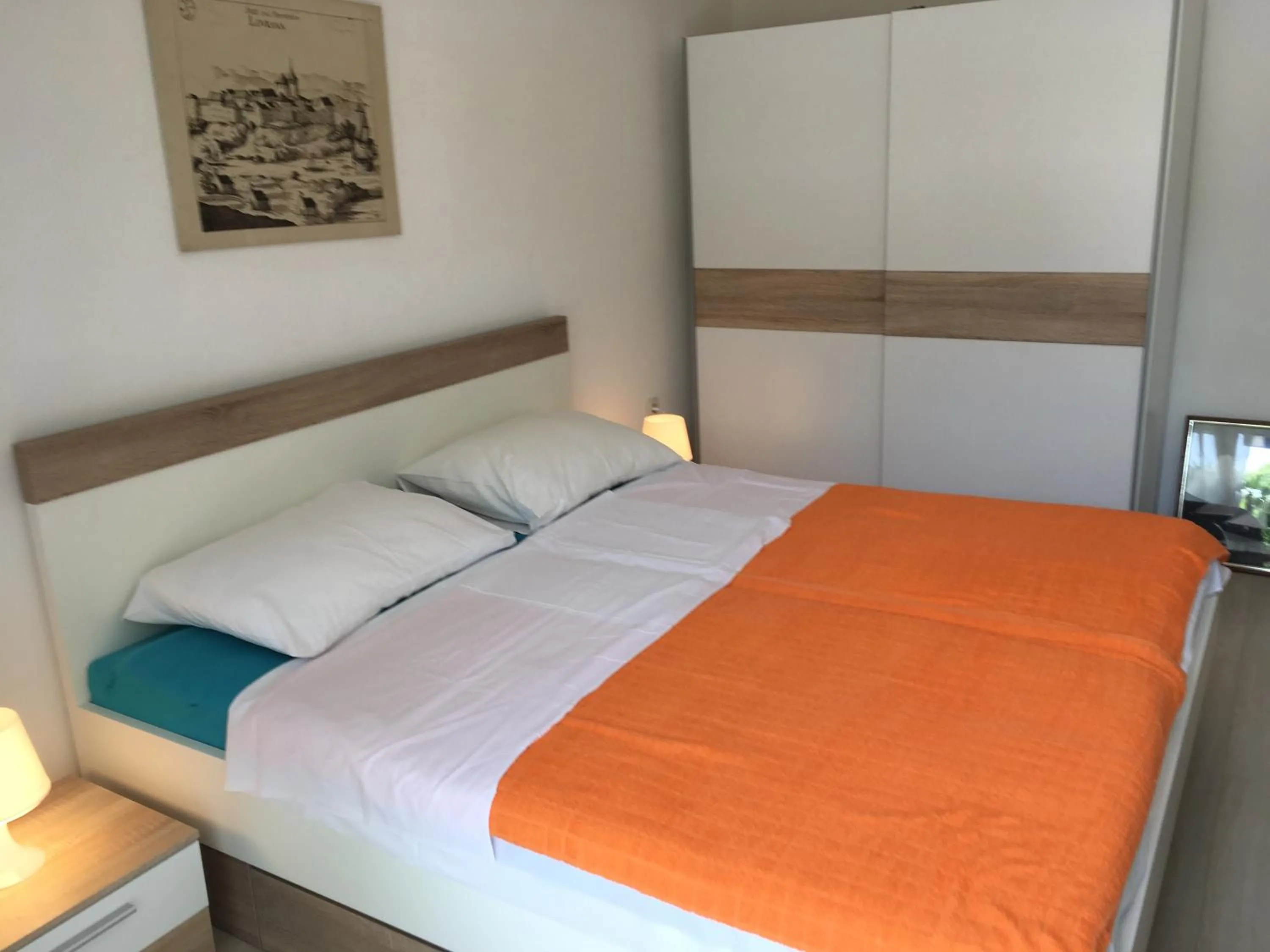 Bed in Apartments Paco & Bony