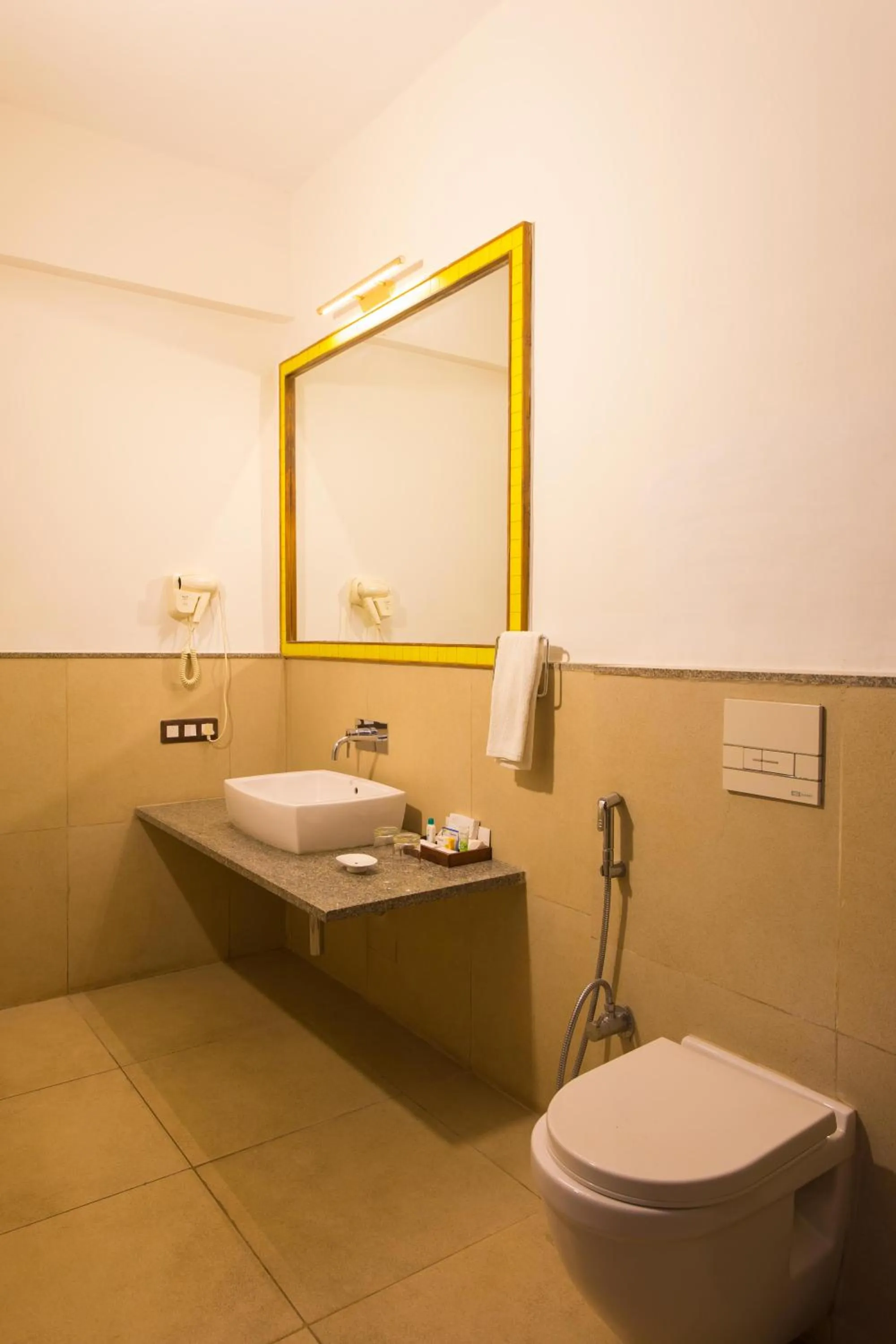 Toilet in Heritage Resort Hampi