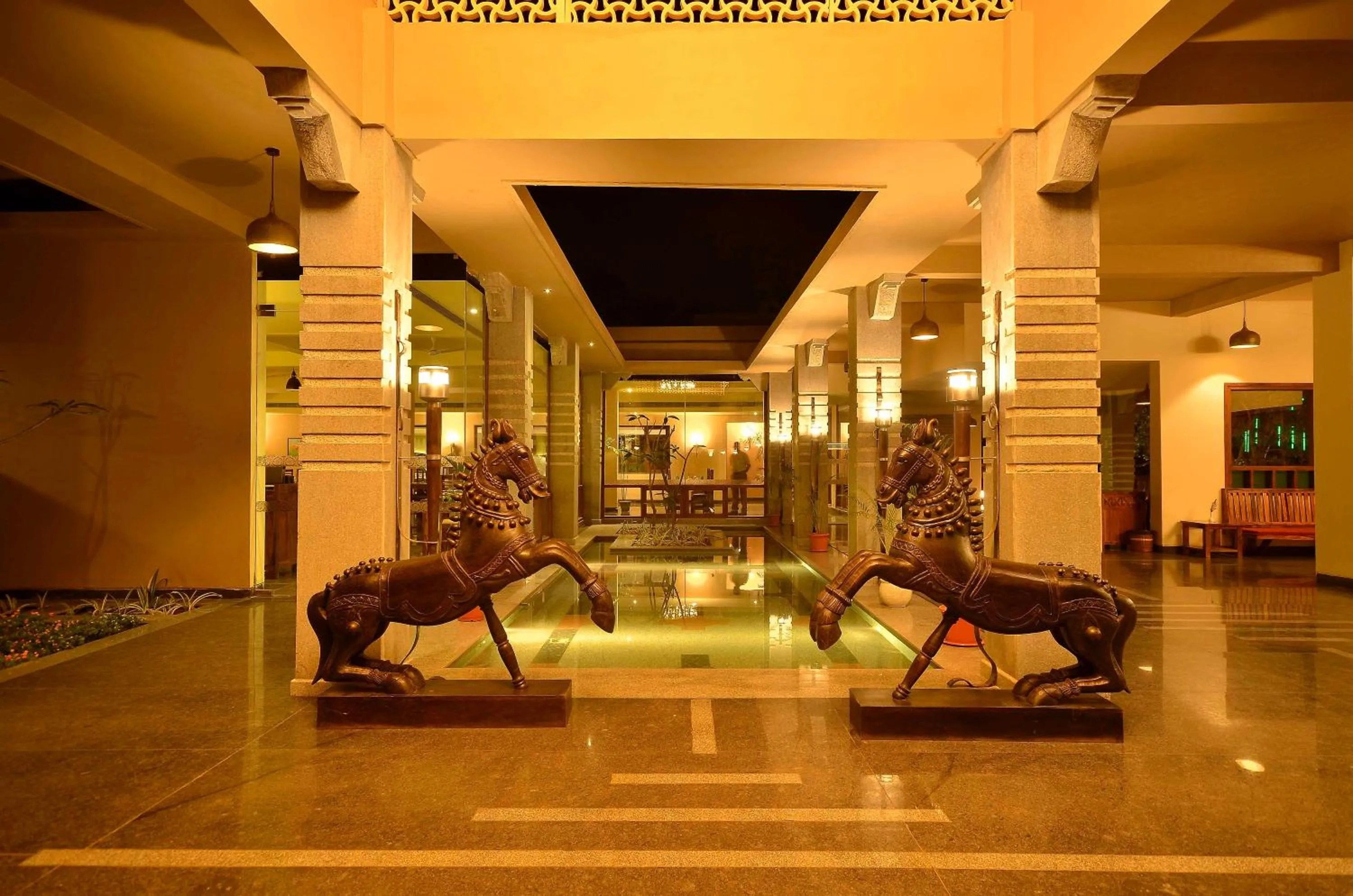 View (from property/room) in Heritage Resort Hampi