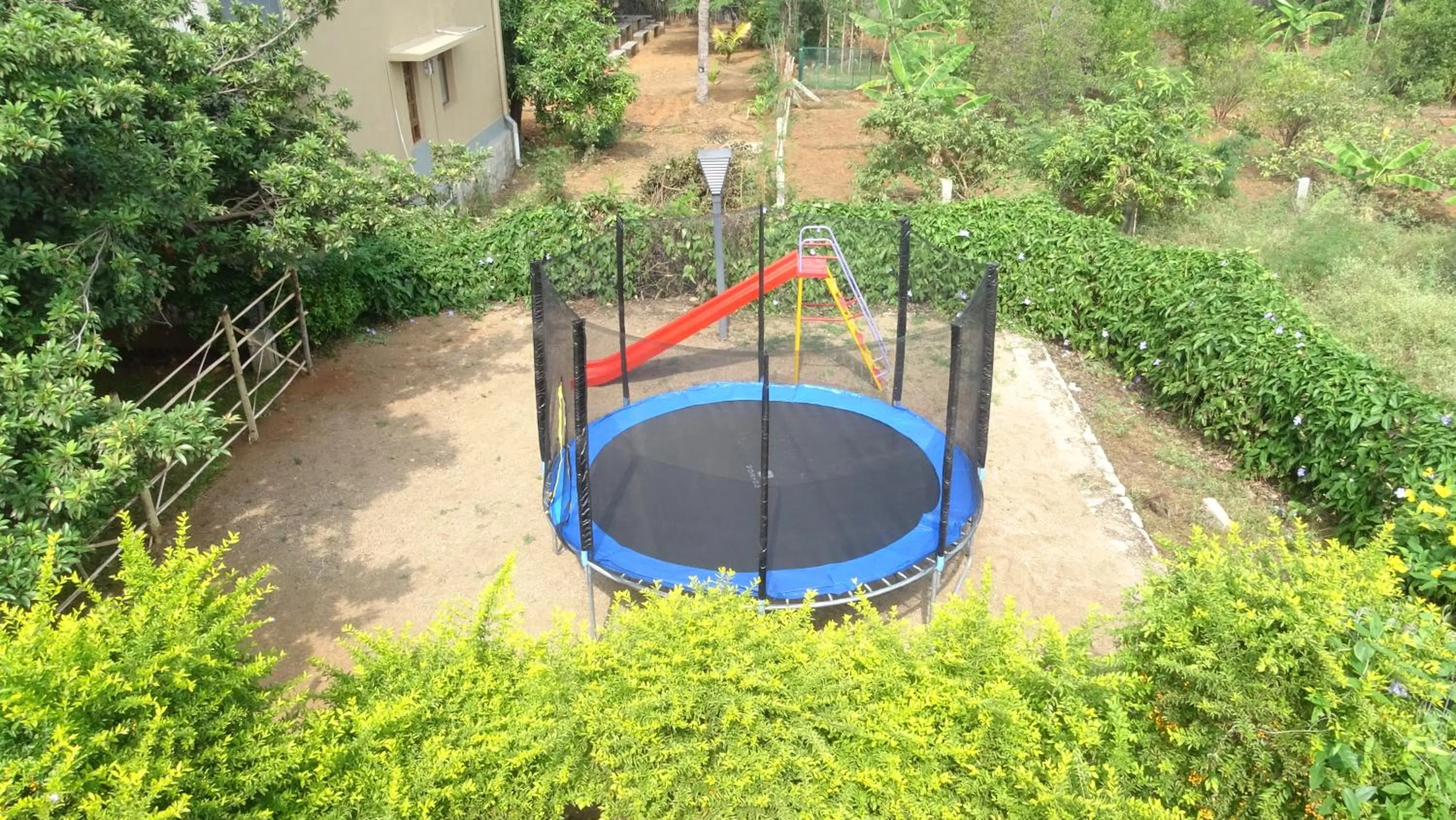 Children play ground in Heritage Resort Hampi