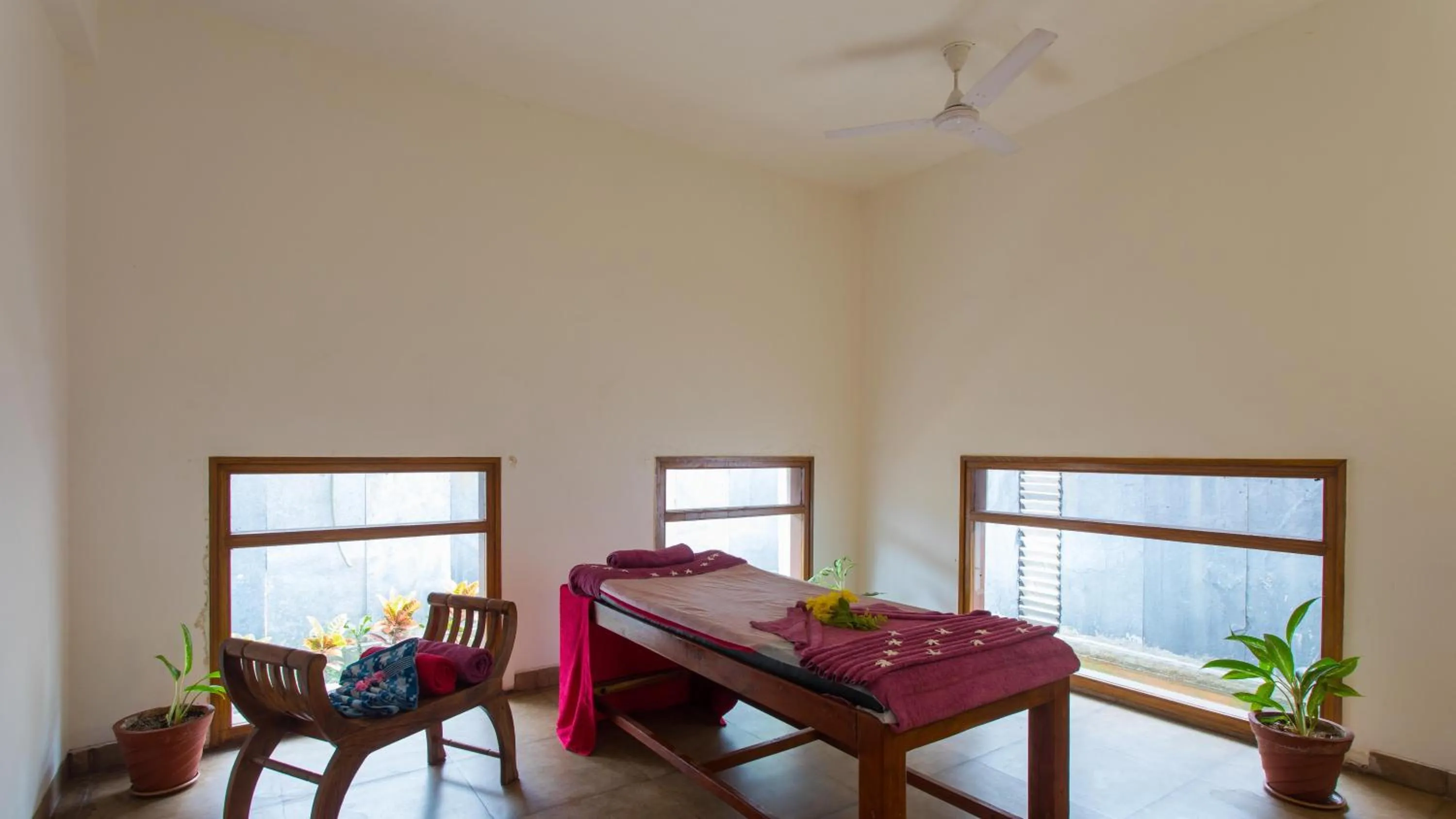 Massage, Bed in Heritage Resort Hampi