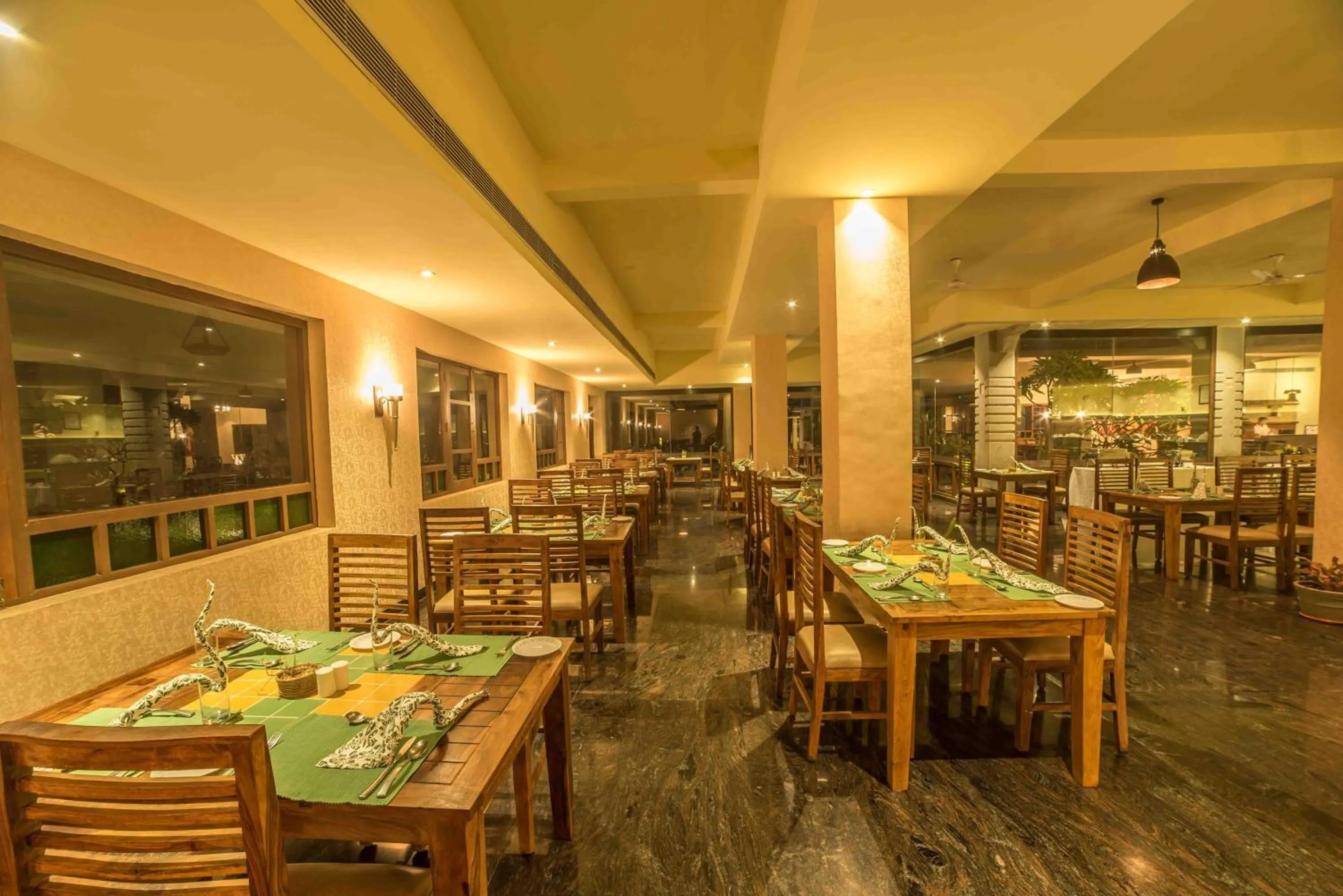 Restaurant/places to eat in Heritage Resort Hampi