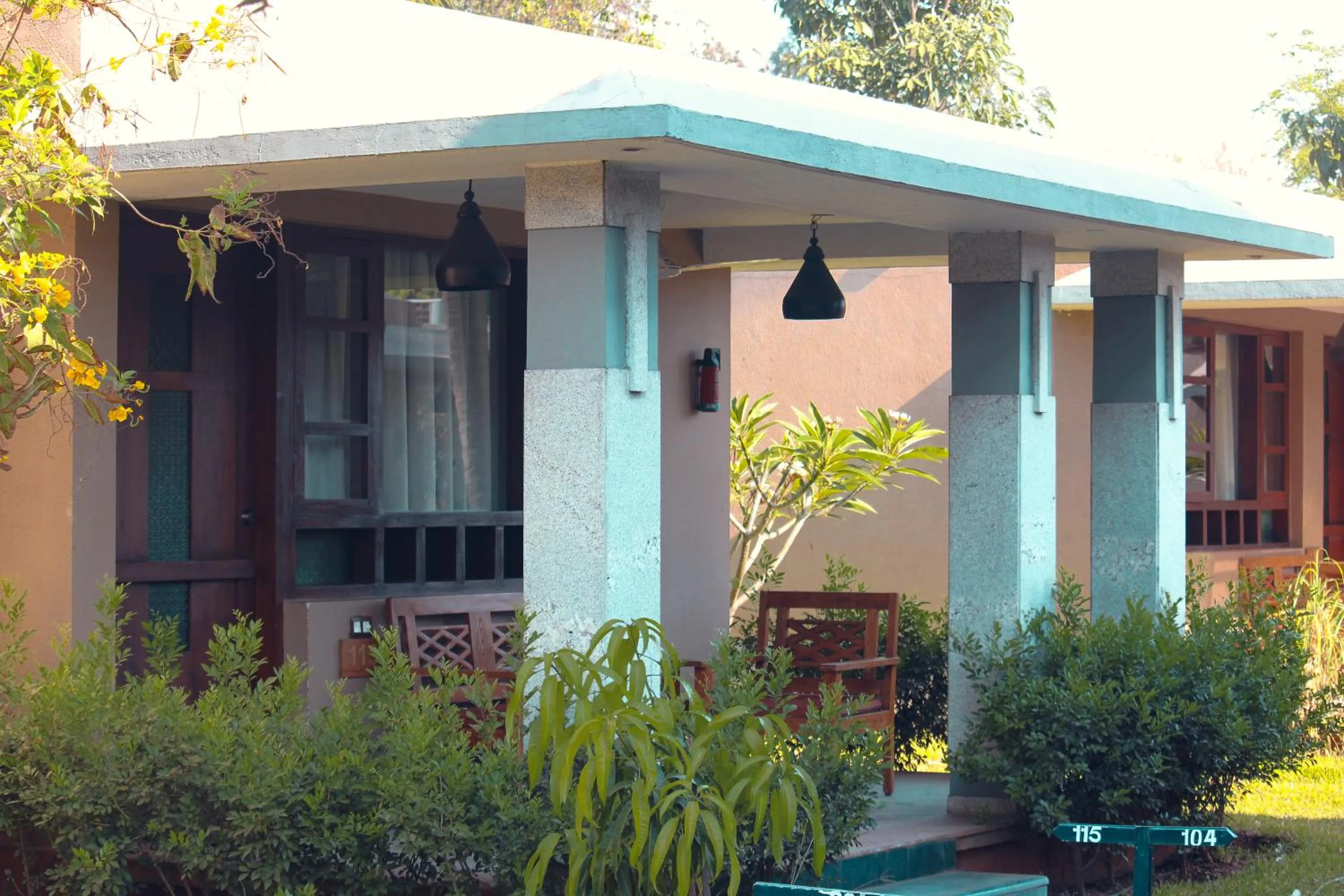 Property building in Heritage Resort Hampi