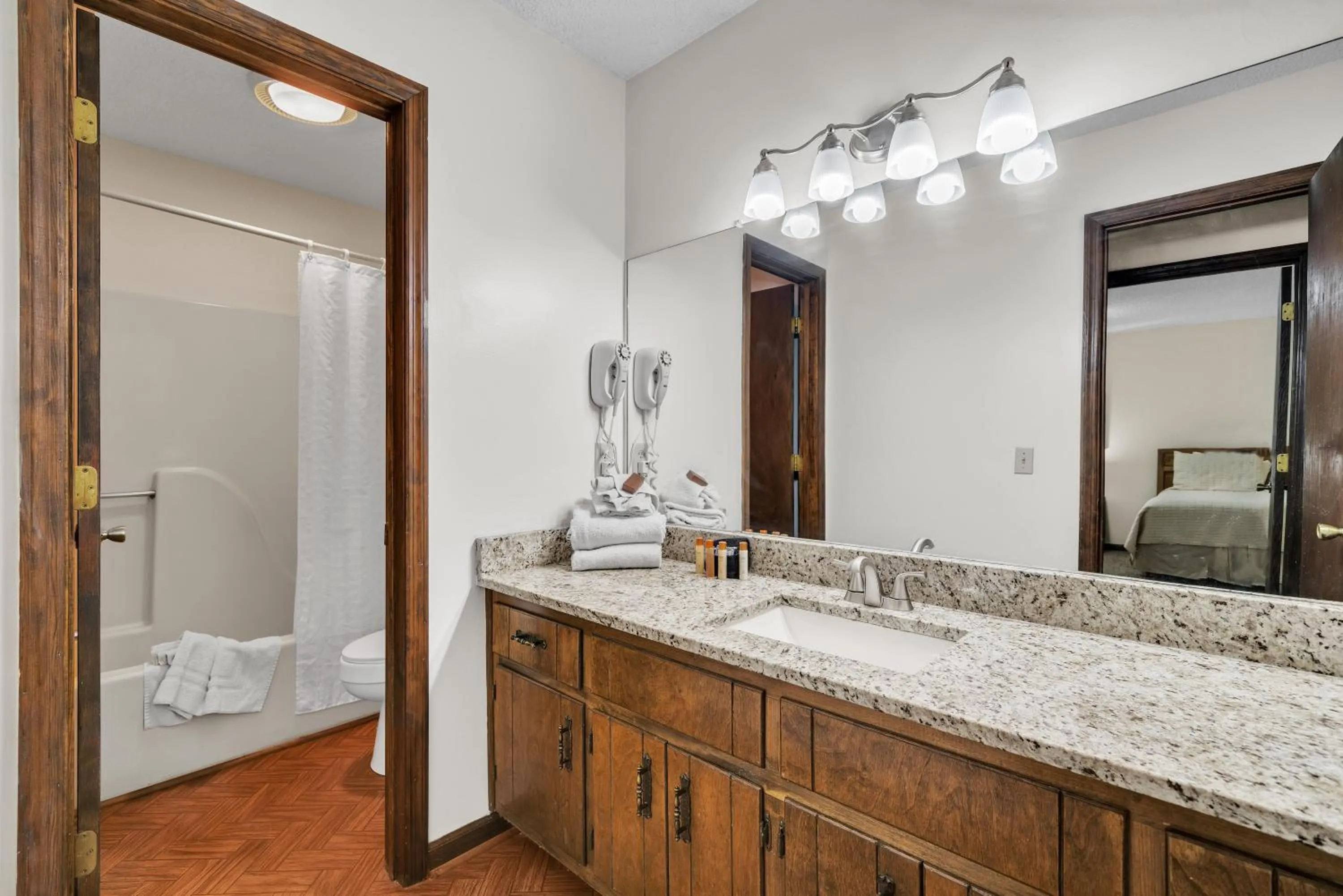 Shower in Coosawattee River Resort