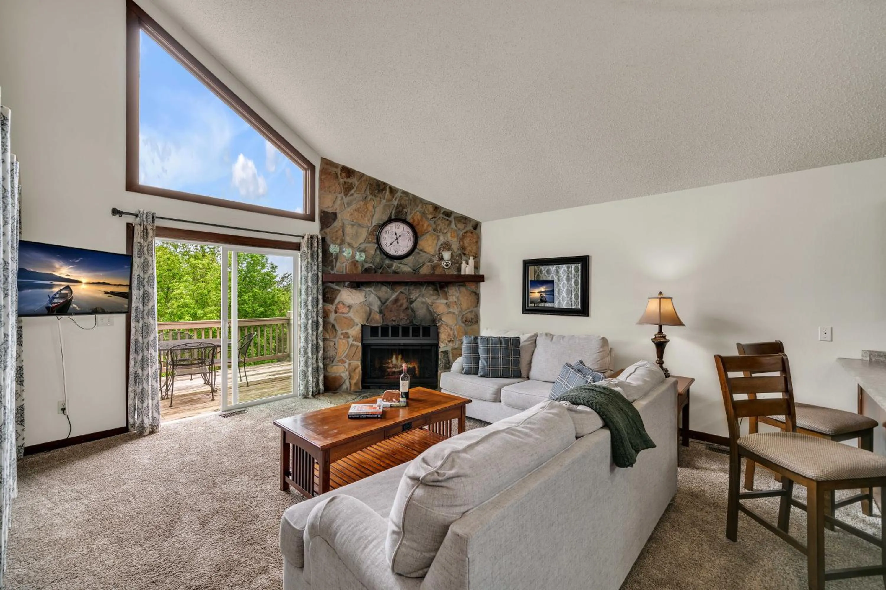 Balcony/Terrace in Coosawattee River Resort