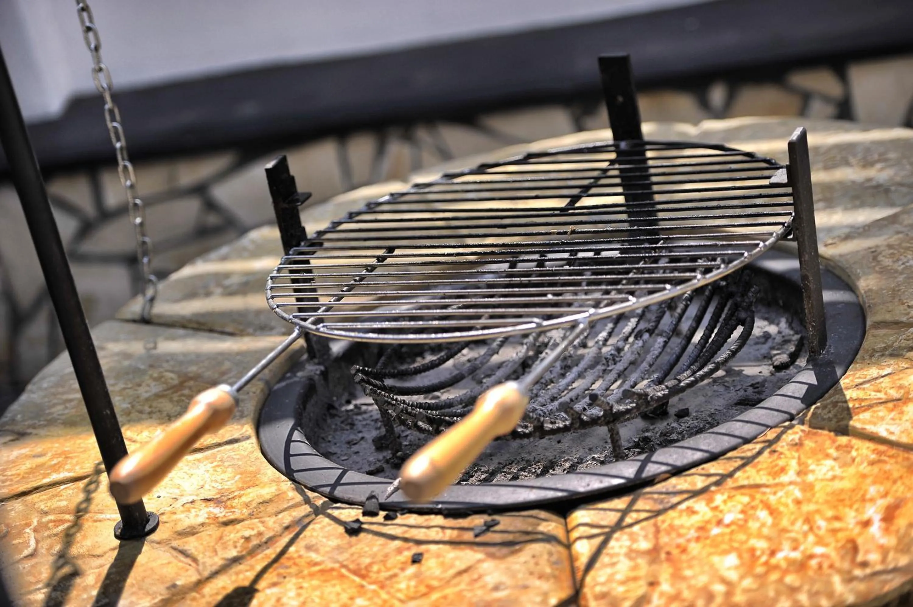 BBQ facilities in Villa Oliver 1 Siófok