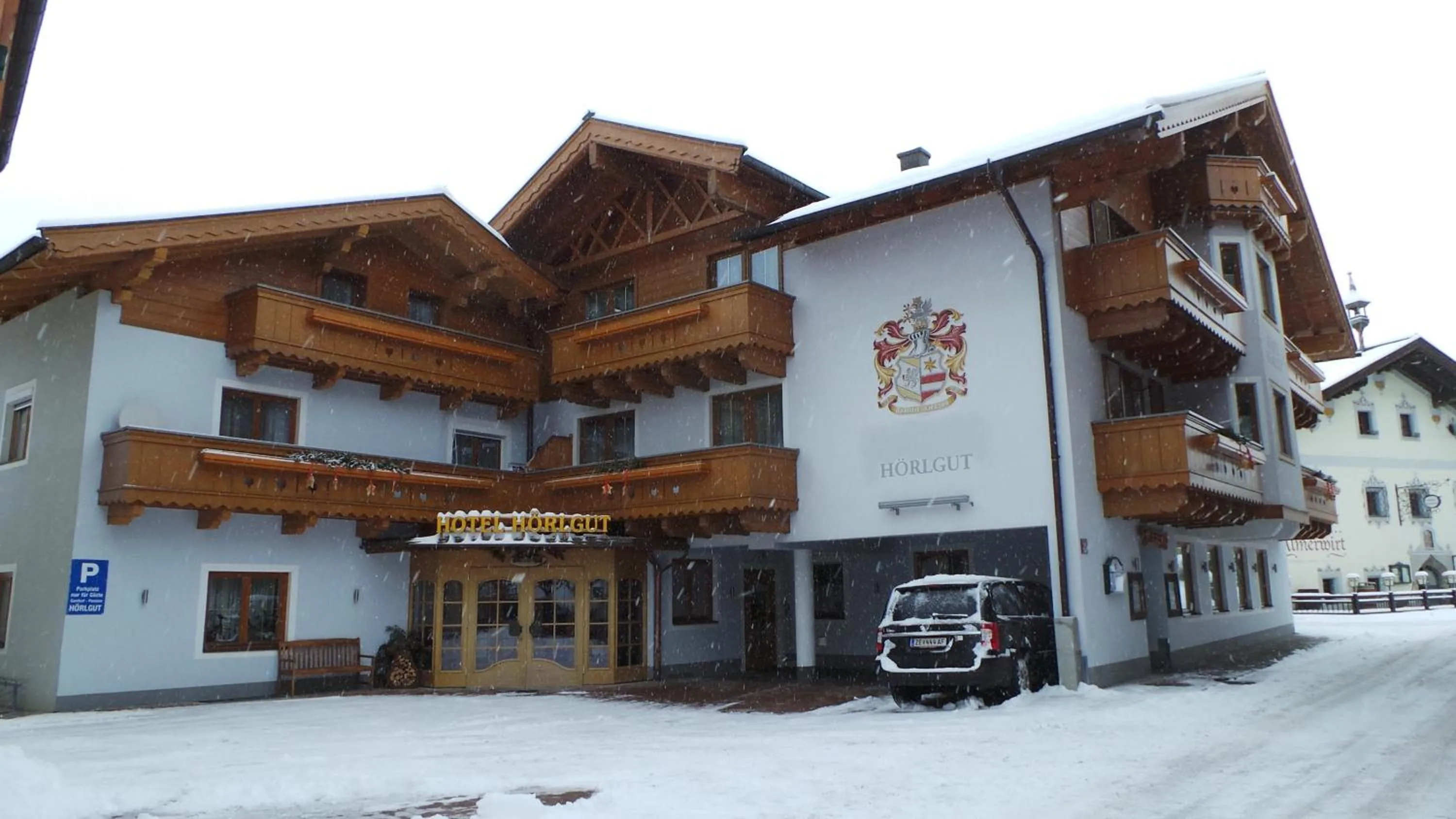 Facade/entrance in Hotel Hörlgut