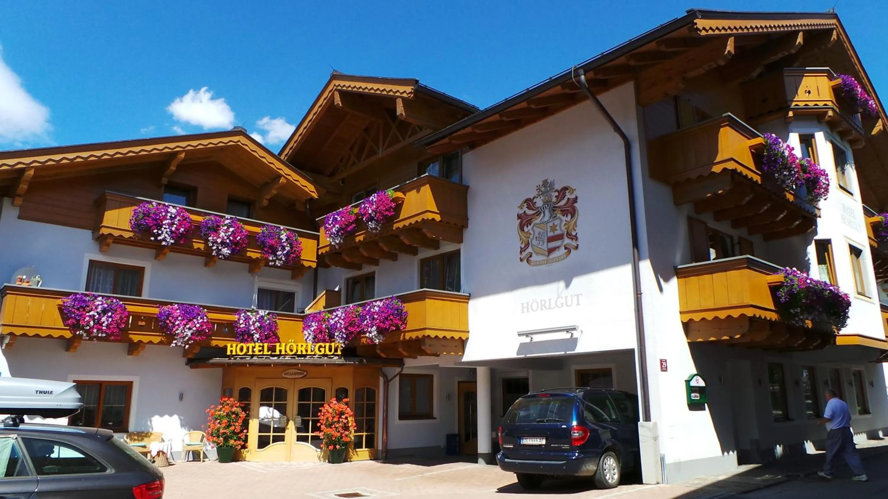 Facade/entrance in Hotel Hörlgut