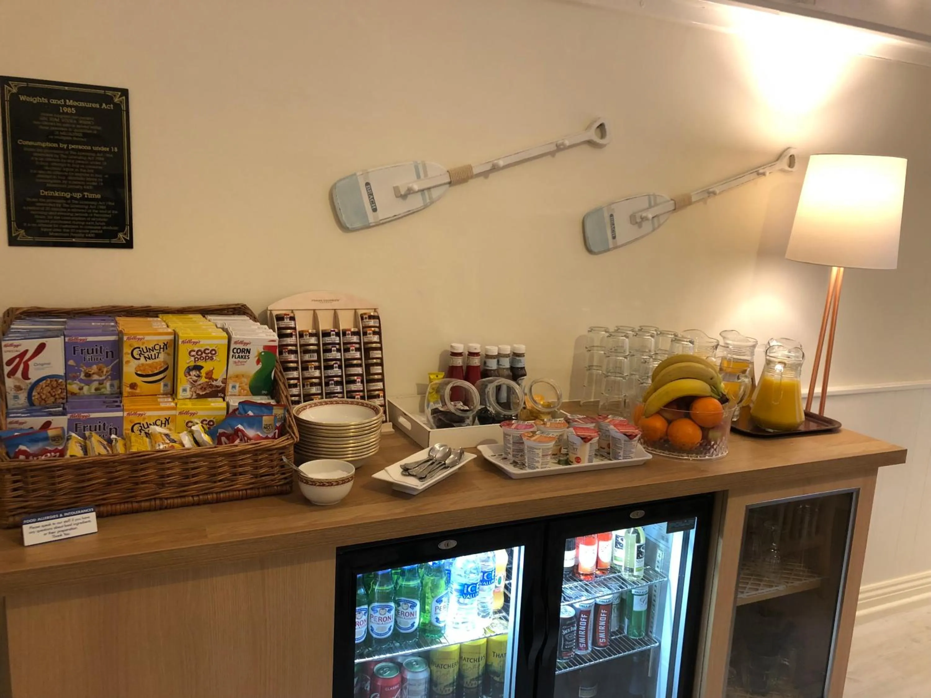 Dining area in Cairn House