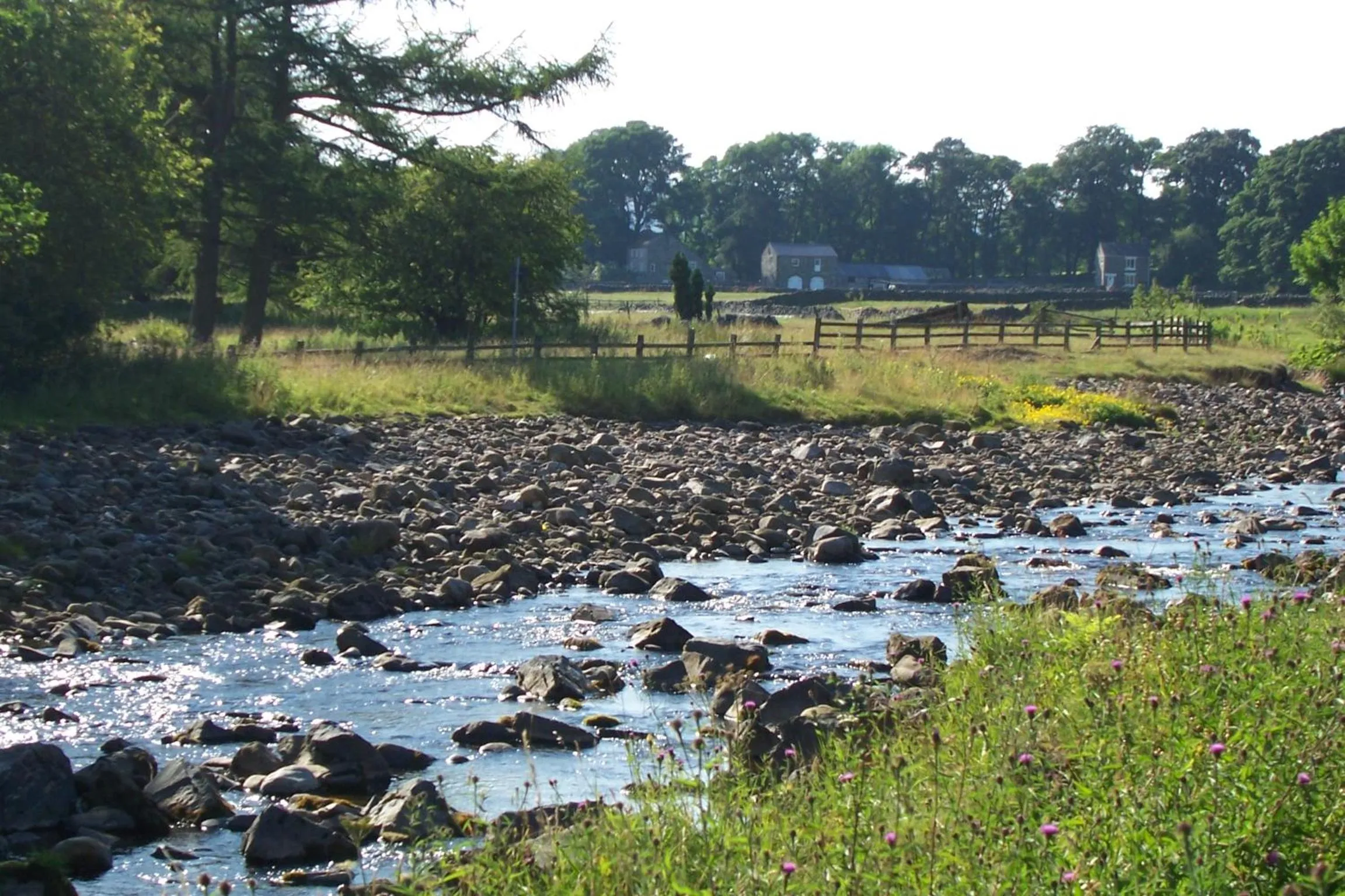 Natural landscape in Old Coach House At The Golden Lion