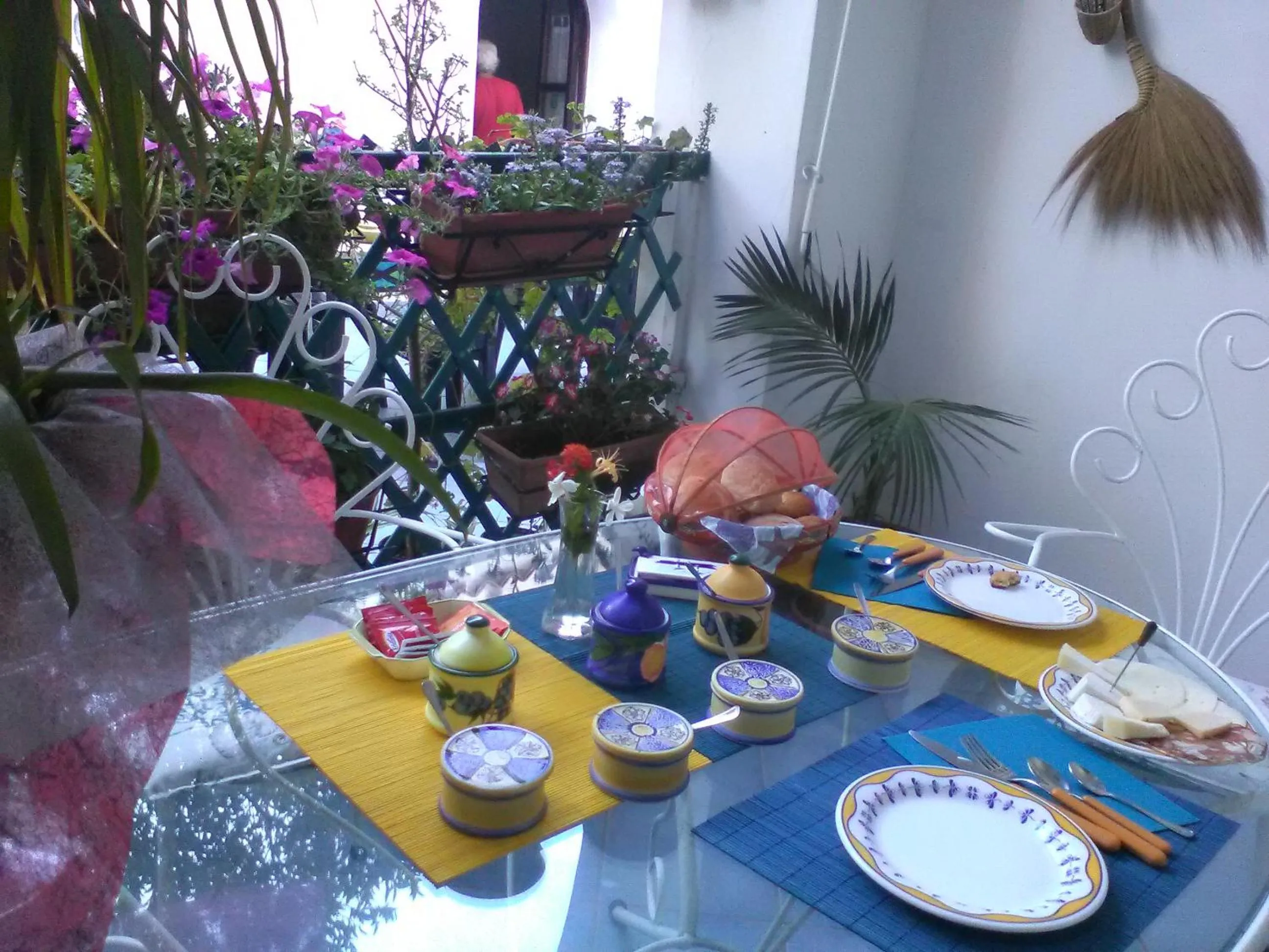 Italian breakfast in B&B Albatros