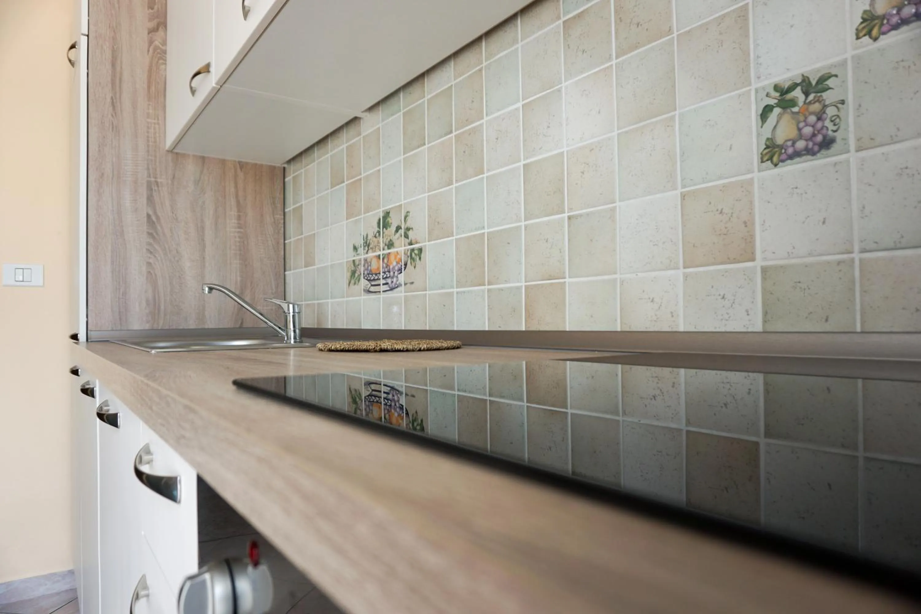 Kitchen or kitchenette in Apartments Kravanja