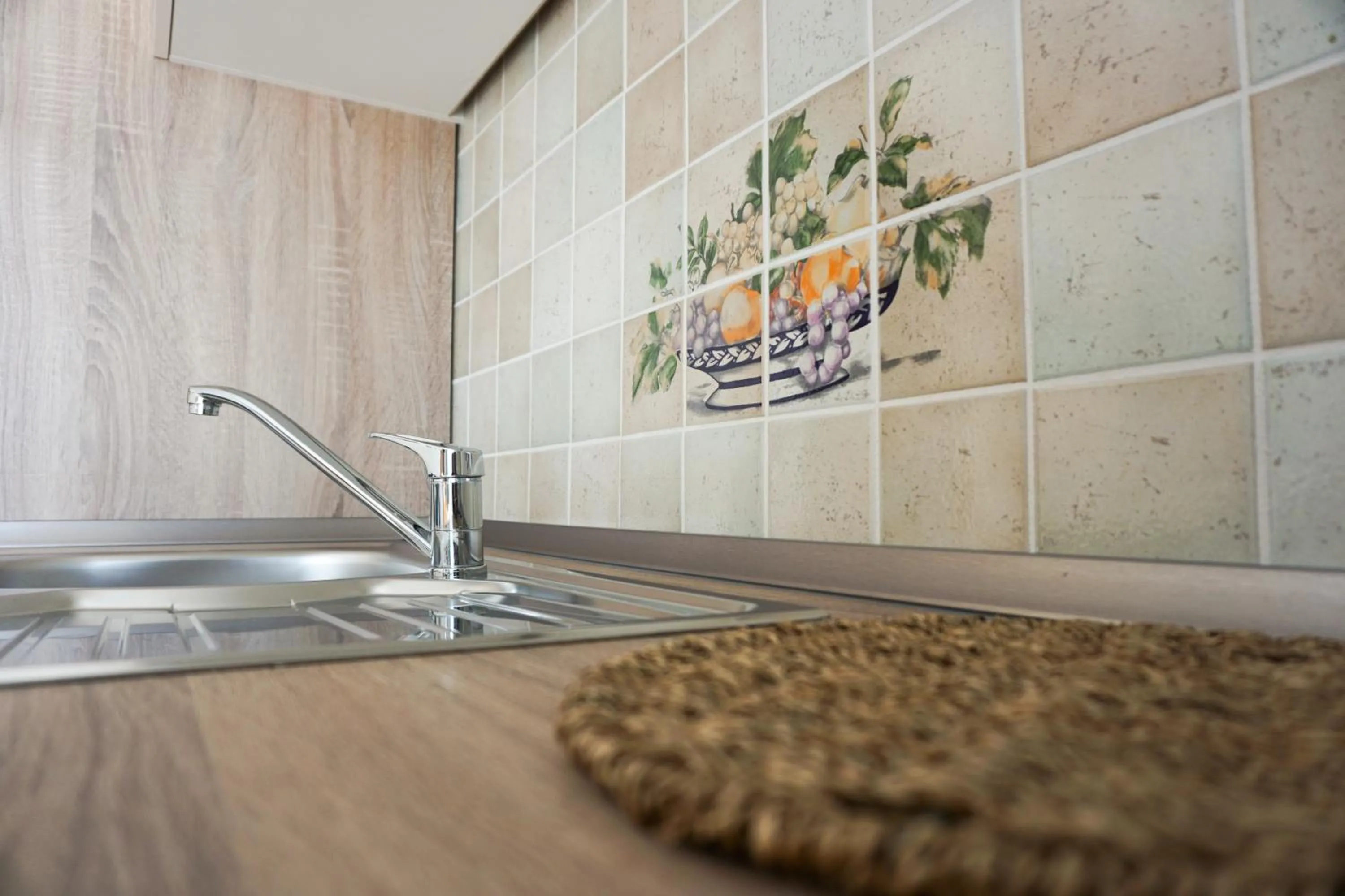 Kitchen or kitchenette in Apartments Kravanja
