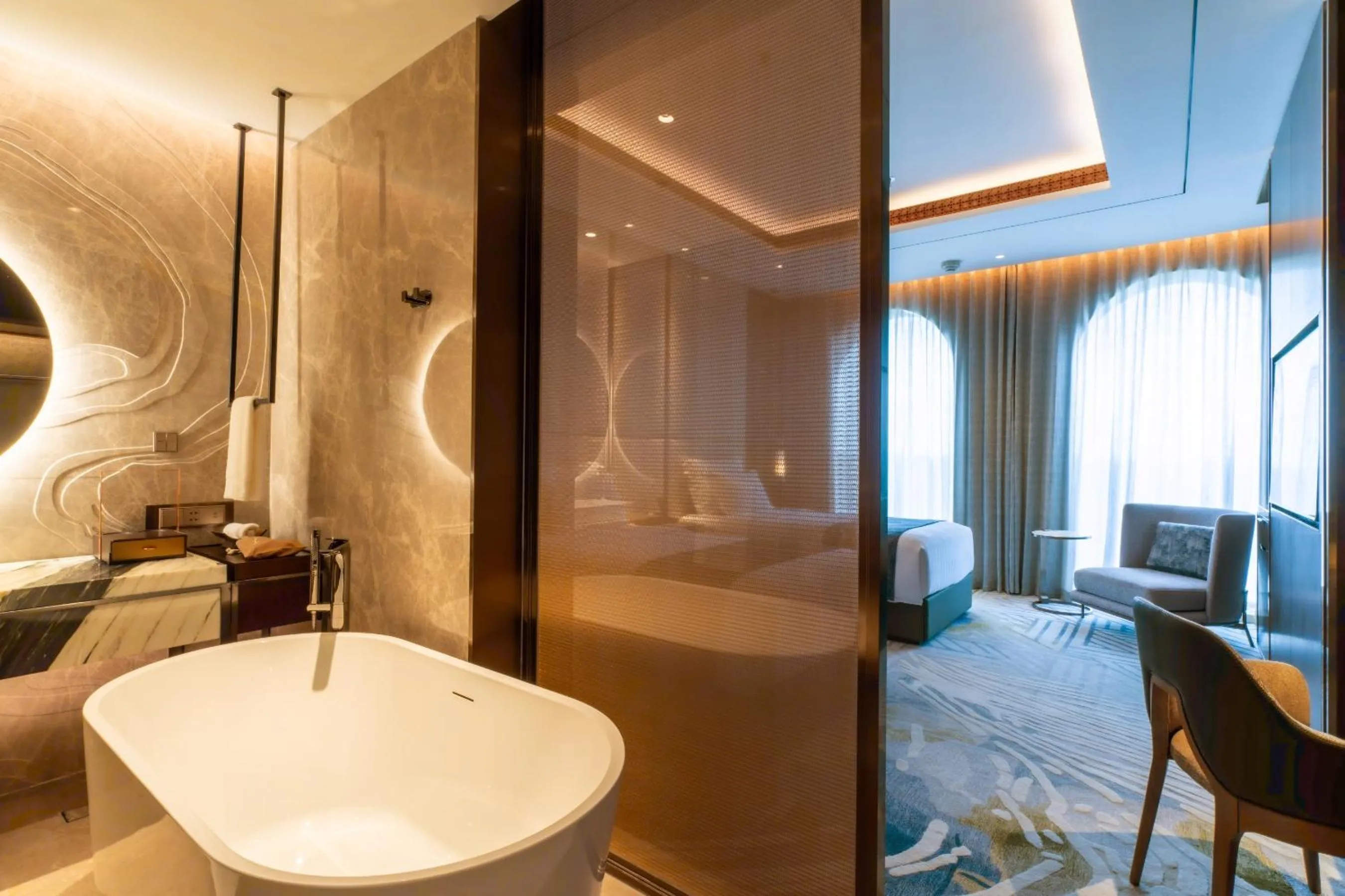 Bathroom in Arjuna Solitaire Hotel