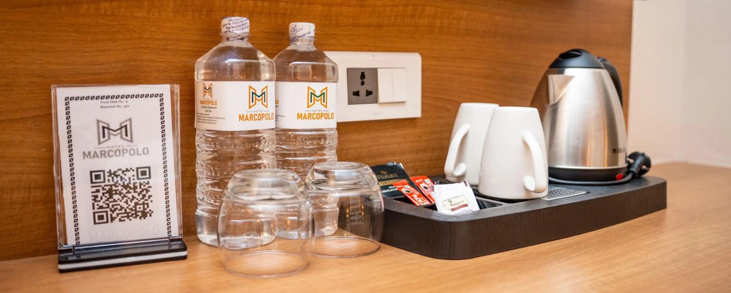 Coffee/tea facilities in Hotel Marcopolo