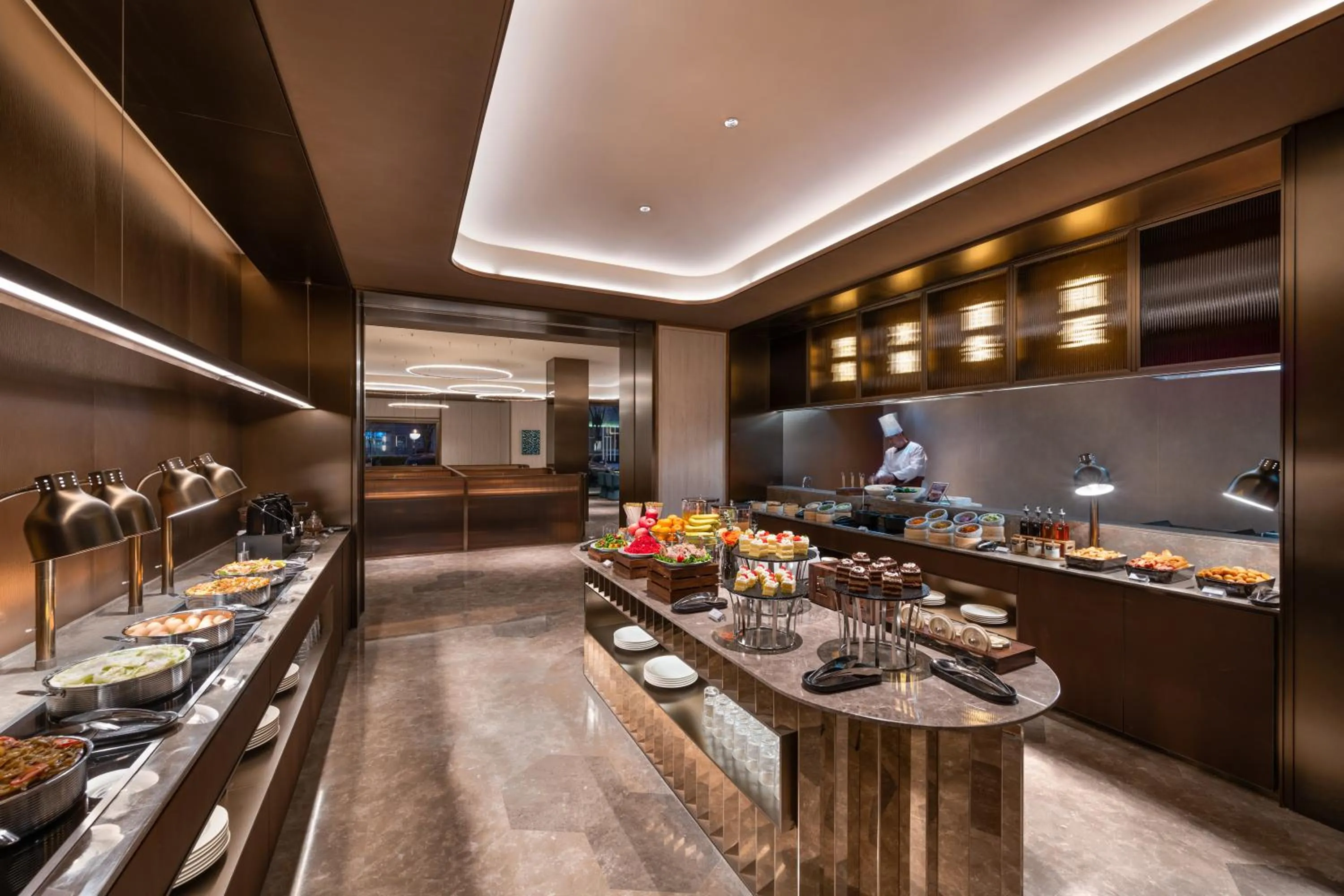 Restaurant/places to eat in Crystal Orange Beijing Tiantan hospital and Head quarters Hotel