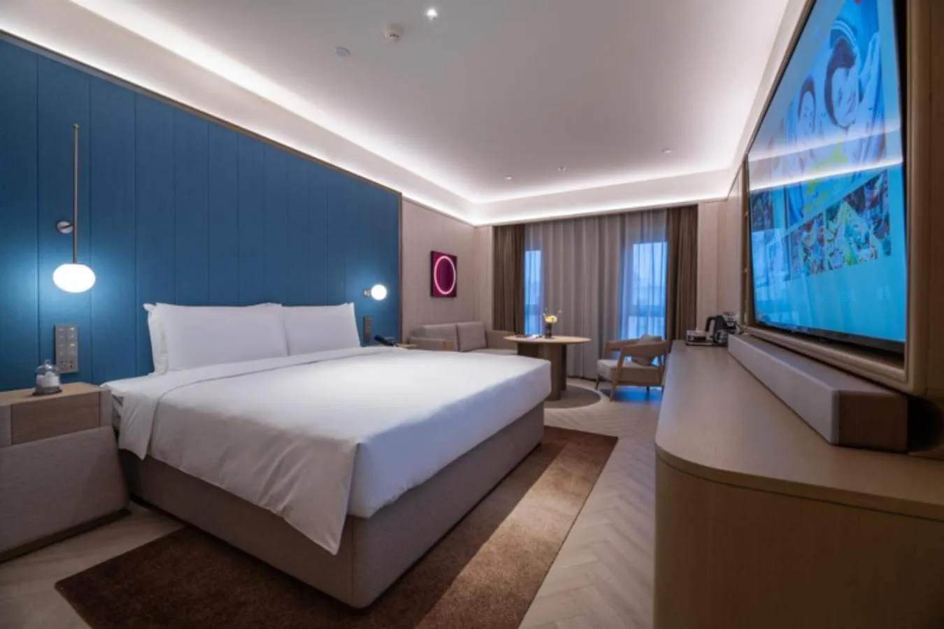 Bedroom in Crystal Orange Beijing Tiantan hospital and Head quarters Hotel