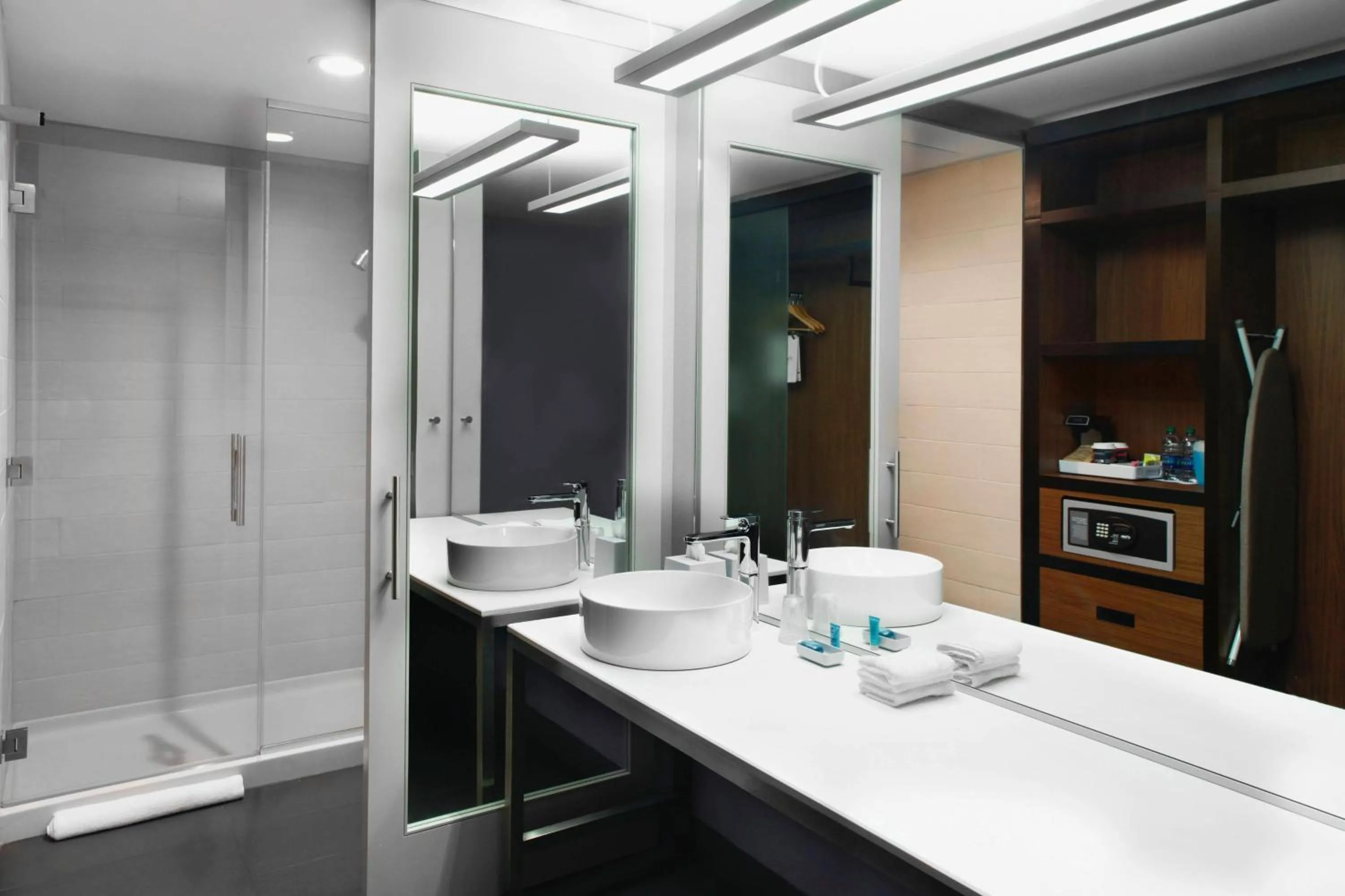 Bathroom in Aloft Raleigh Durham Airport Brier Creek